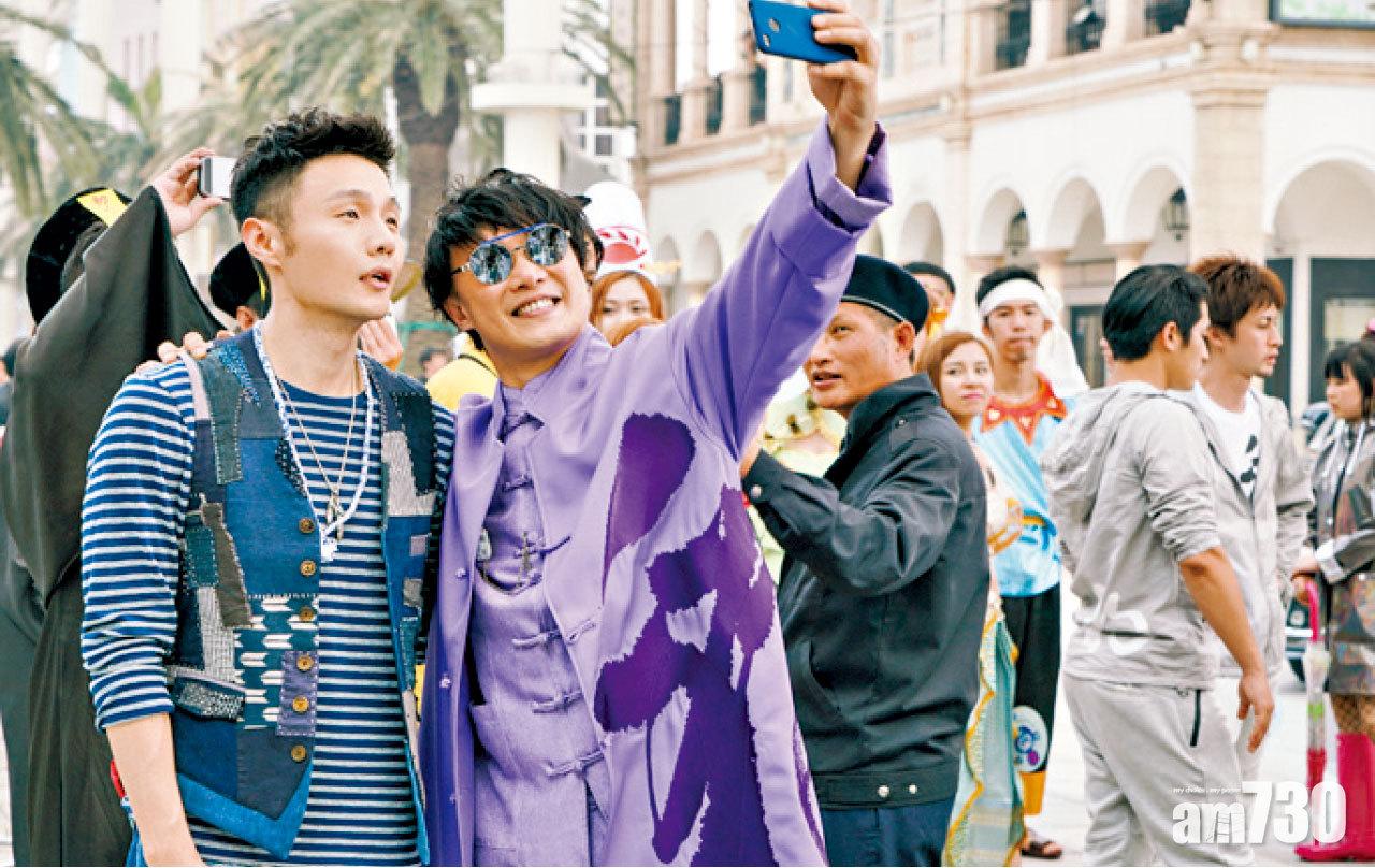 Eason 與李榮浩首次合作拍片,表現甚有默契。