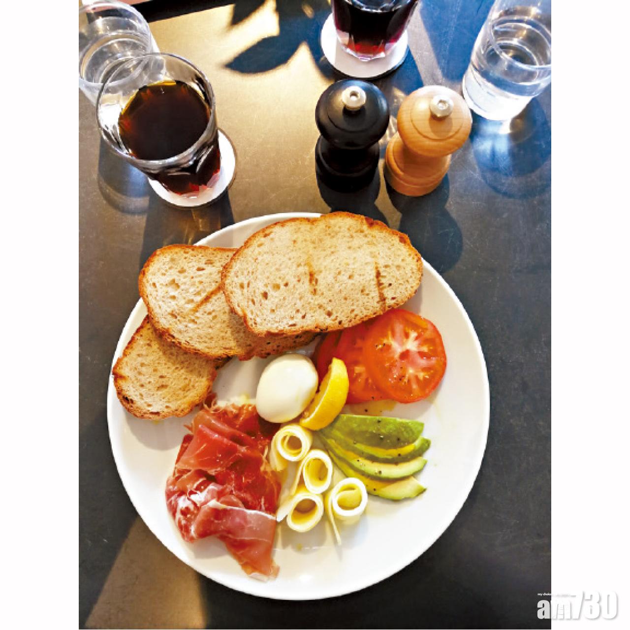 除了咖啡,iki的全日早餐一樣吸引。