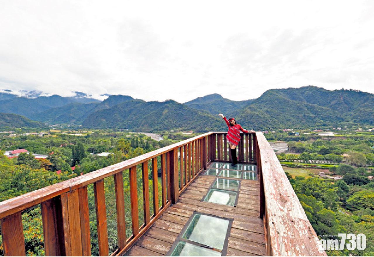 「空中步道」座落海拔500公尺處,可俯瞰山林美景。
