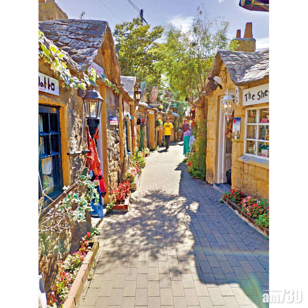 YUFUIN FLORAL VILLAGE雖小,但充滿童趣,是拍照好地方。