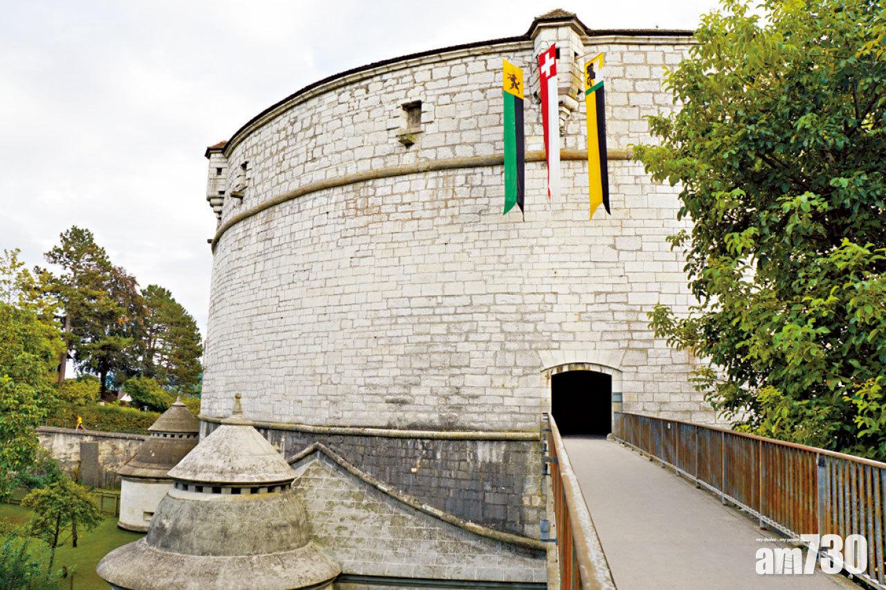 圓形設計防守作用。