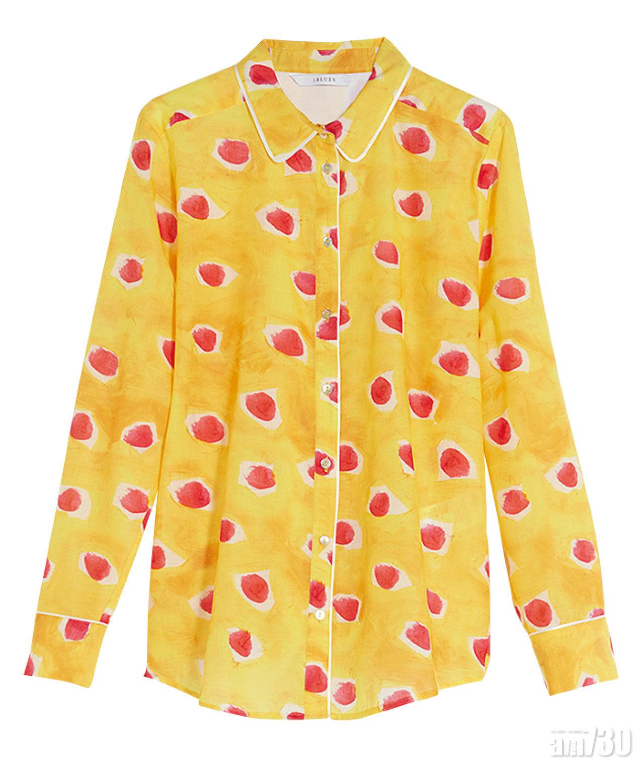 黃紅手繪
dot print shirt
未定價