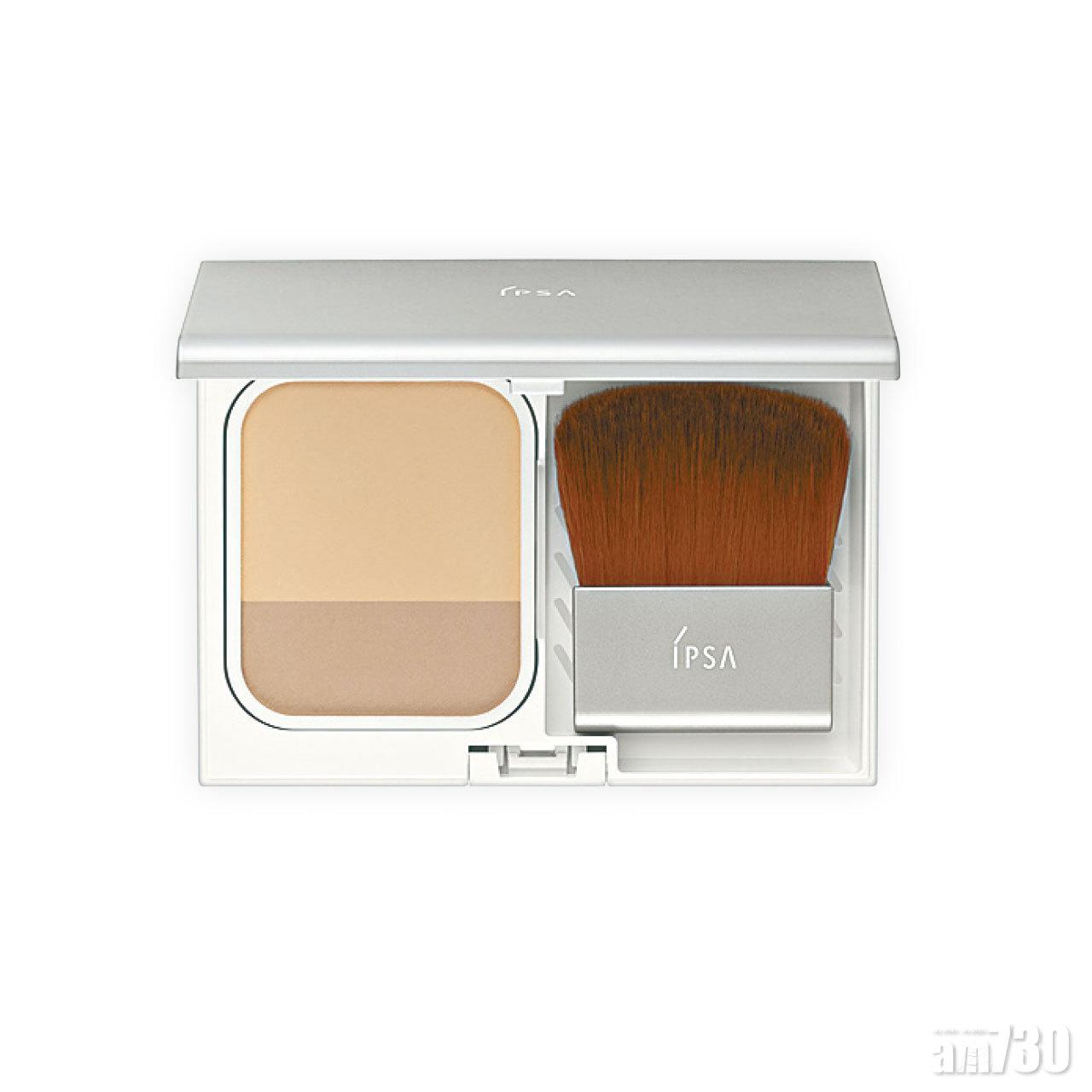 雙色設計!
IPSA 輕柔透光雙色粉餅 SPF25.PA++ (6色)