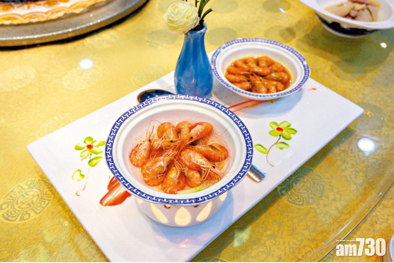 當地盛產河鮮,淡水蝦是淮揚菜主角之一。