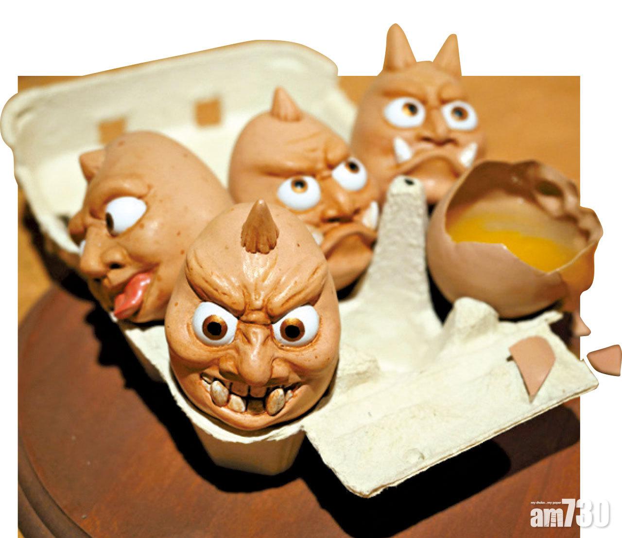 妖怪畫家柳生忠平出生於香川縣,他創作的大小妖怪造型各異。