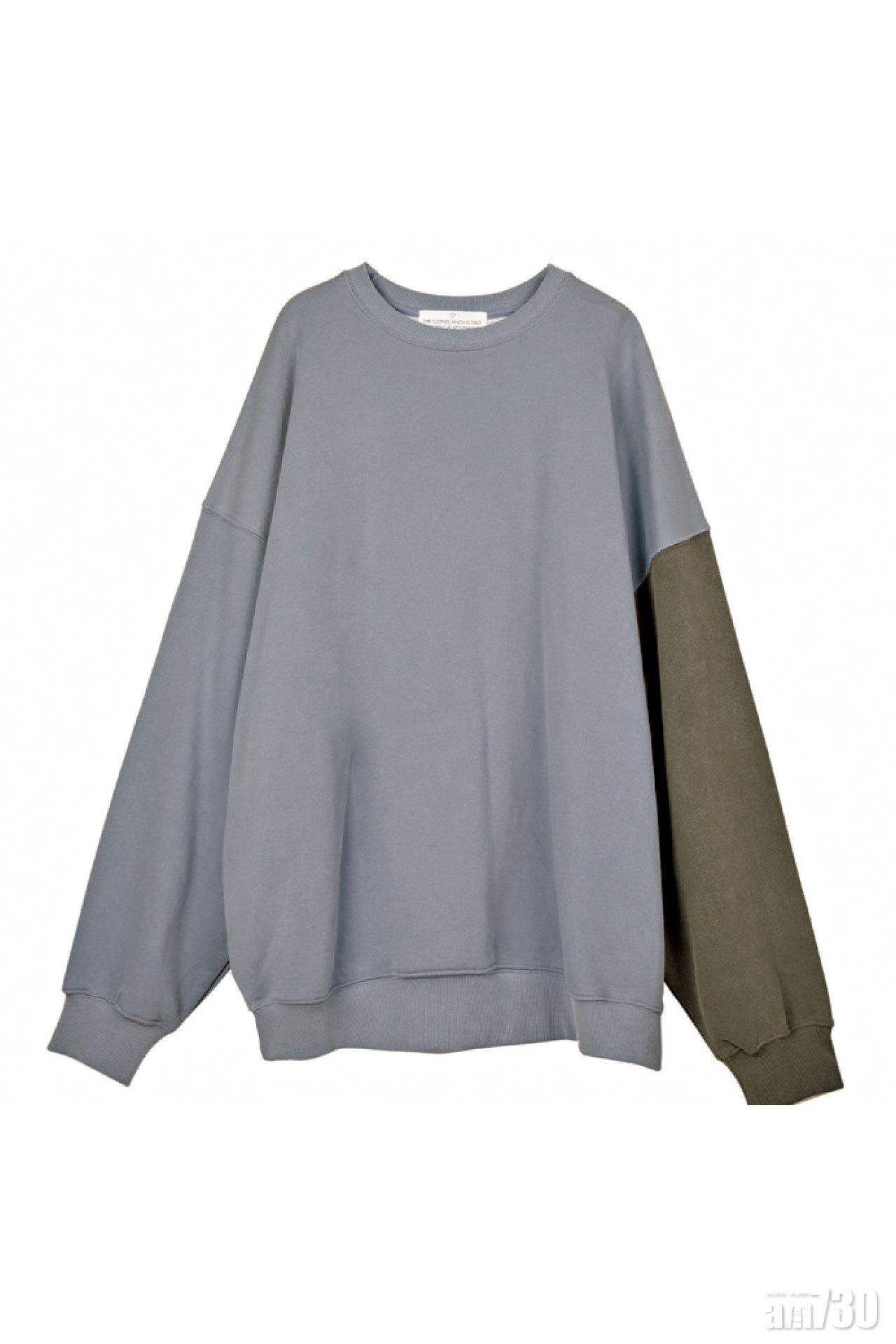 灰色two tone sweater $699(A)