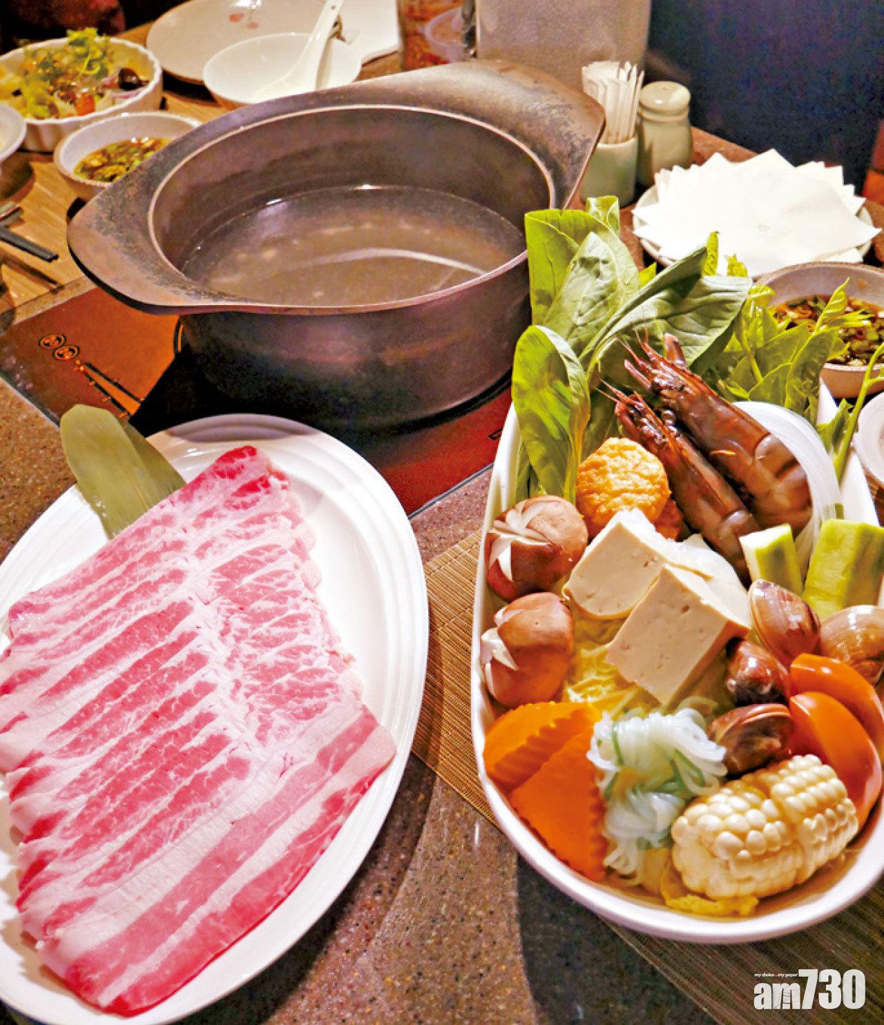 北投大地內有涮涮鍋食店「月兒彎彎」,給大家一個打邊爐選擇。