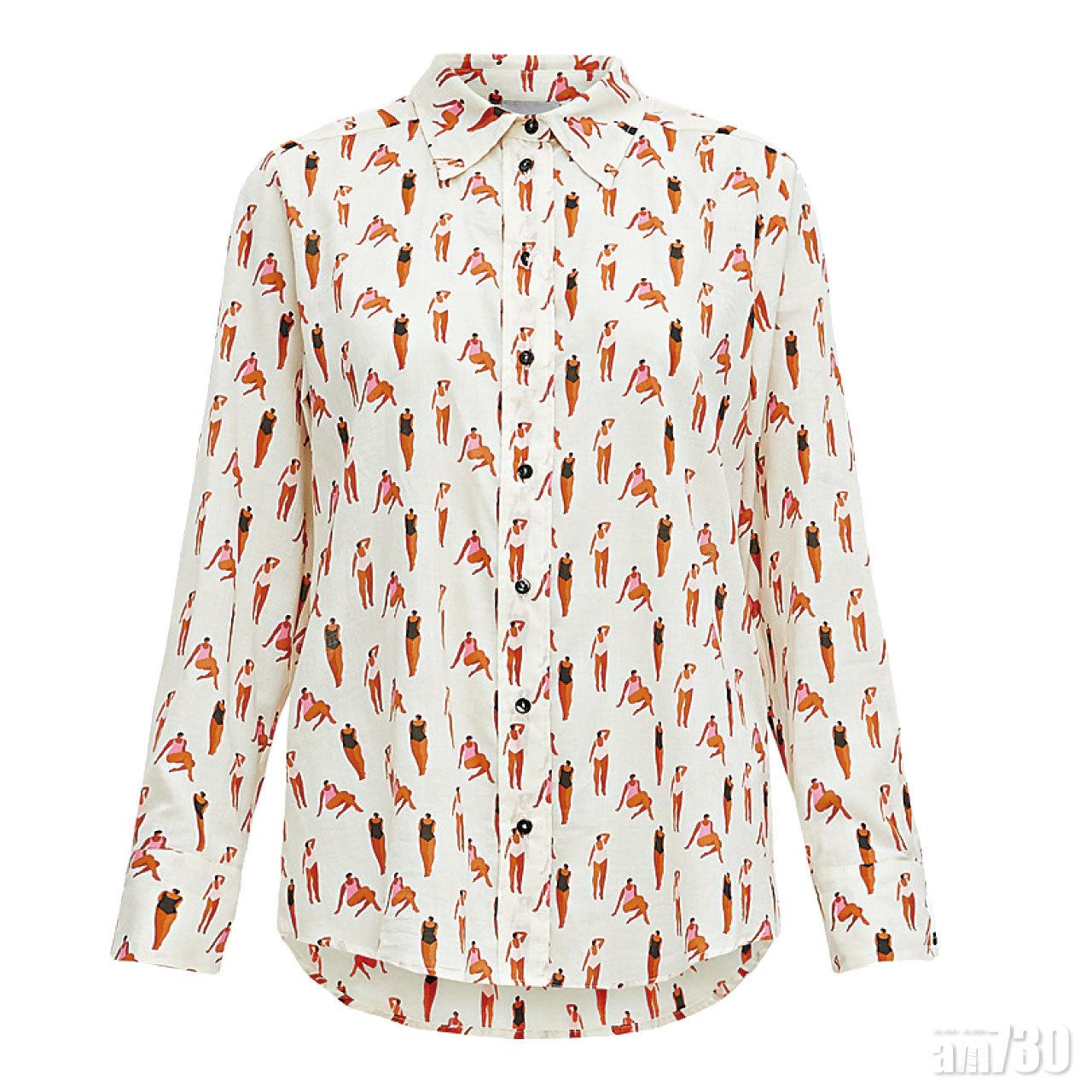 女孩力量圖案shirt $2,980