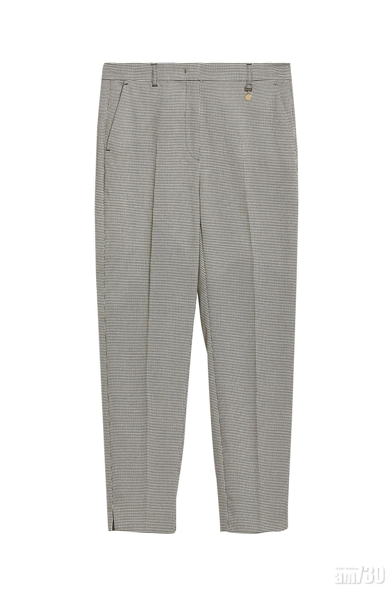 黑白色千鳥格trousers $1,780