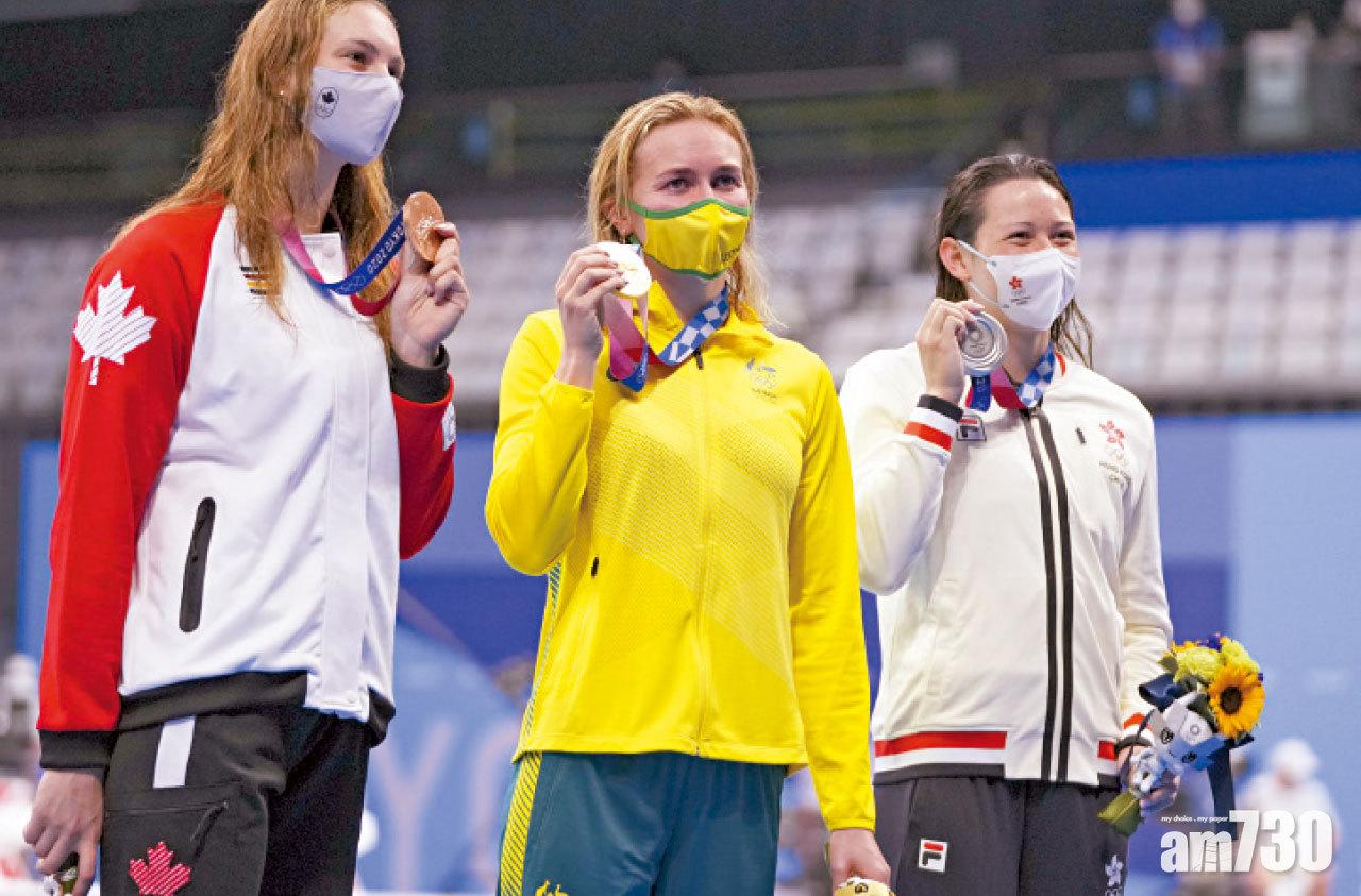 200米自,金、銀、銅獎牌得主。