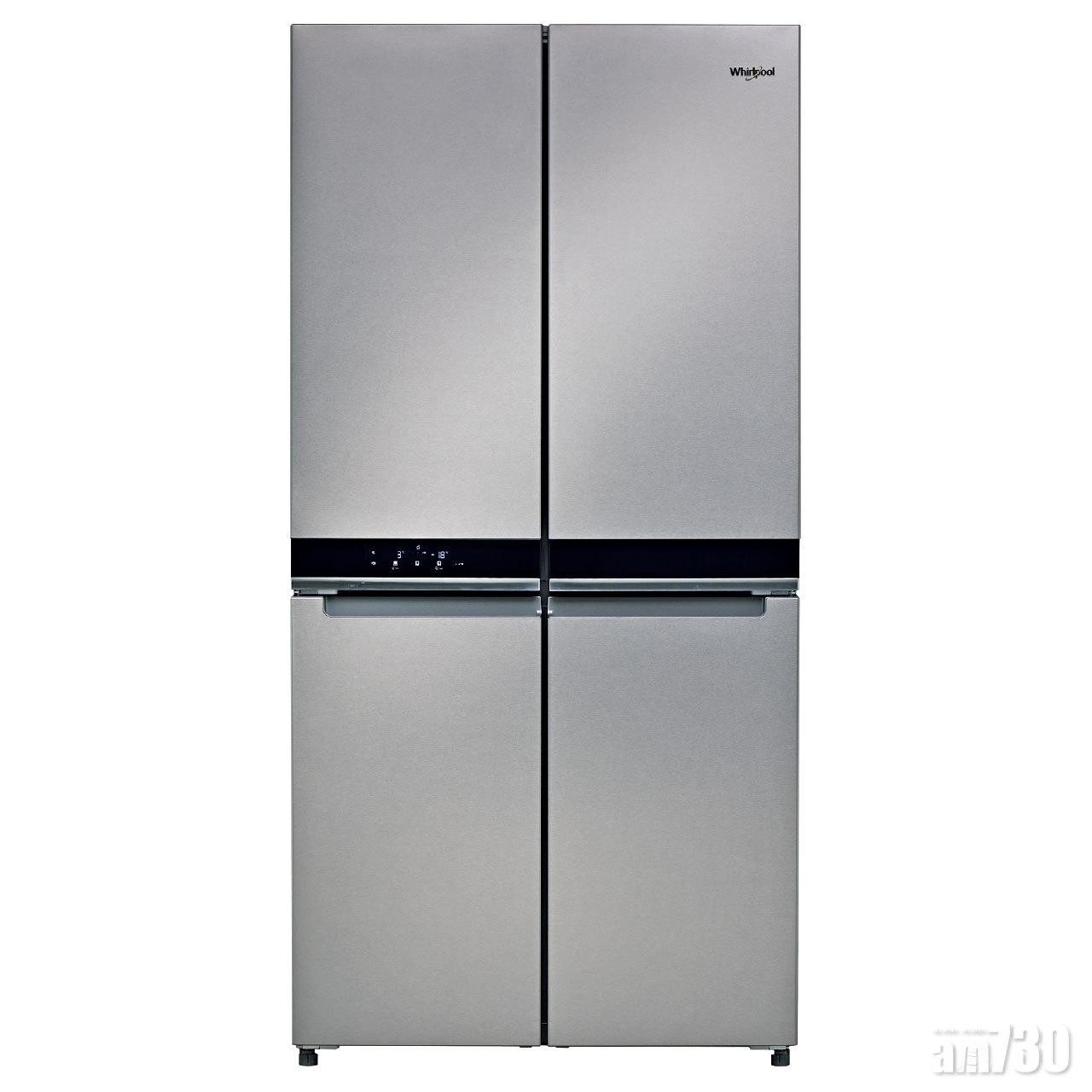 Whirlpool
四門對開式雪櫃5WQ24NIJAS
產品尺寸：1875 (高) x 910 (闊) x 710 (深) mm
建議售價：$16,800