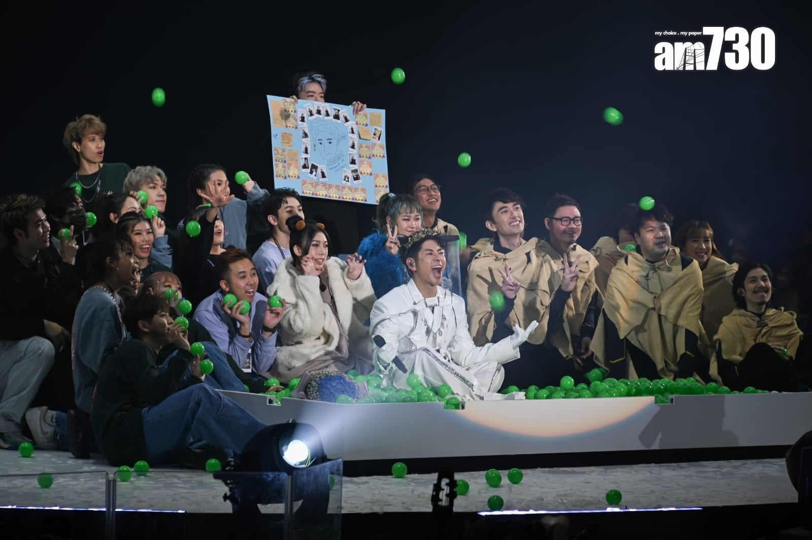 許廷鏗很感謝今次一齊籌備的工作人員。(李睿哲攝)