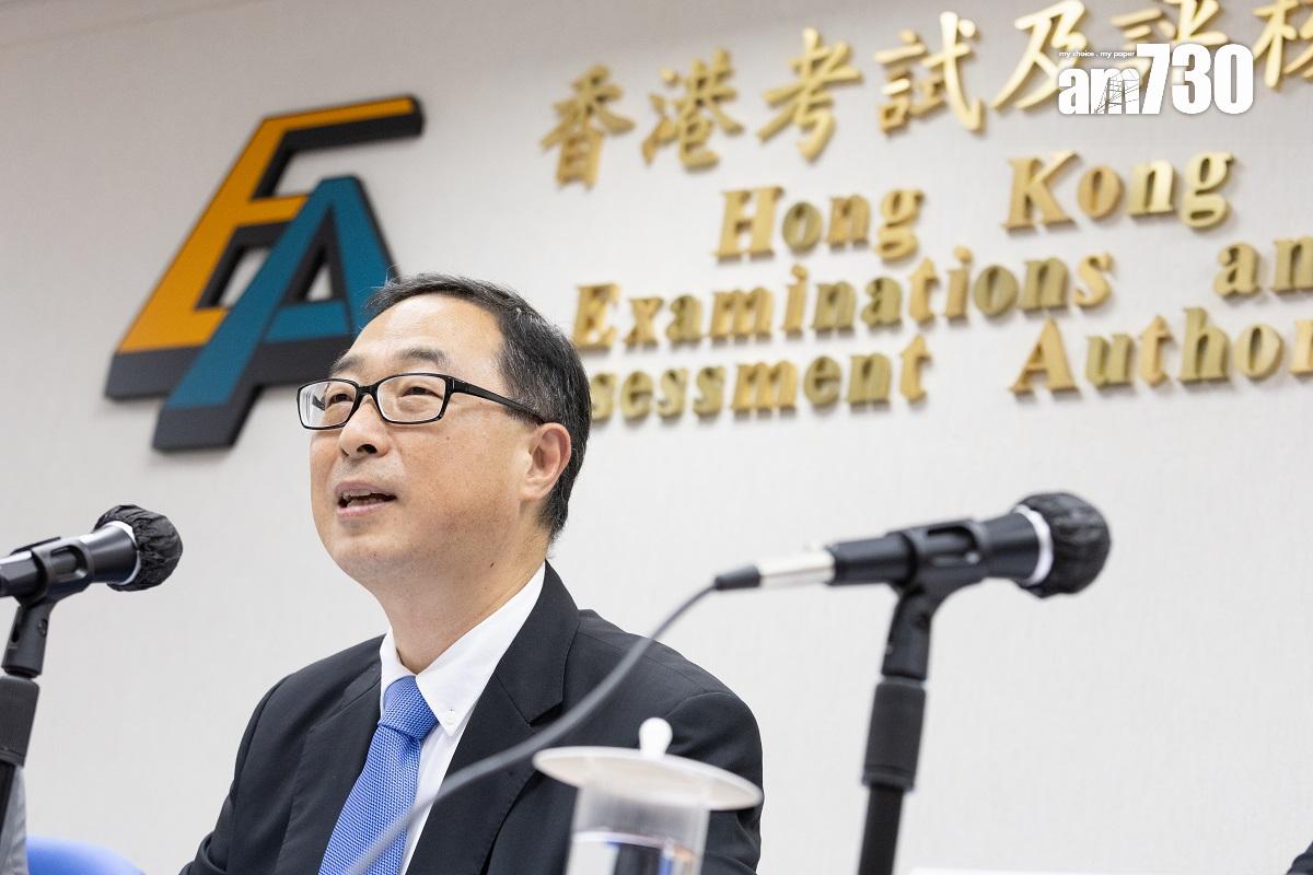 魏向東指今年在各科考取5**的考生總數較上屆多,只是分布得較平均。(資料圖片/蘇文傑攝)