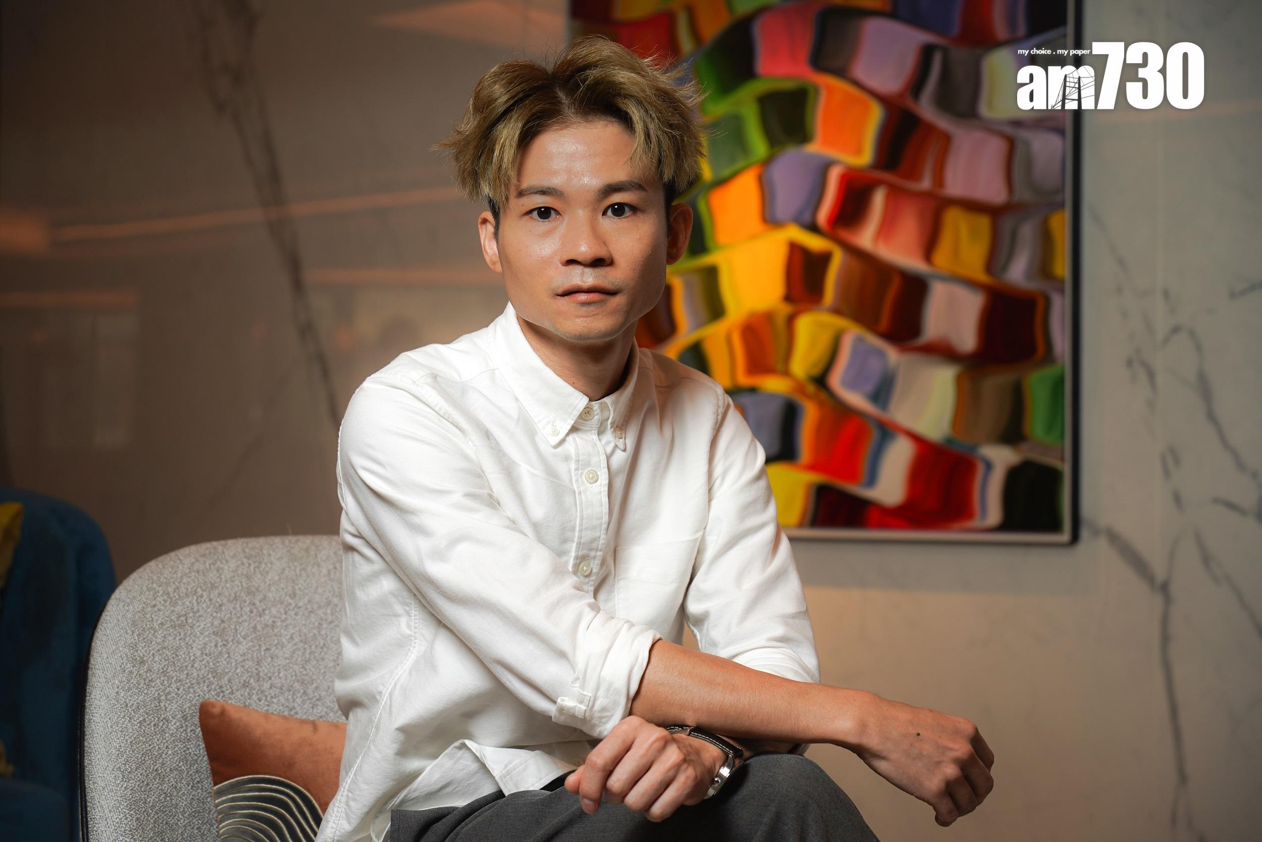 《七月返歸》導演謝家祺認為恐怖片包含普世價值，很有教育意義。(李睿哲攝)