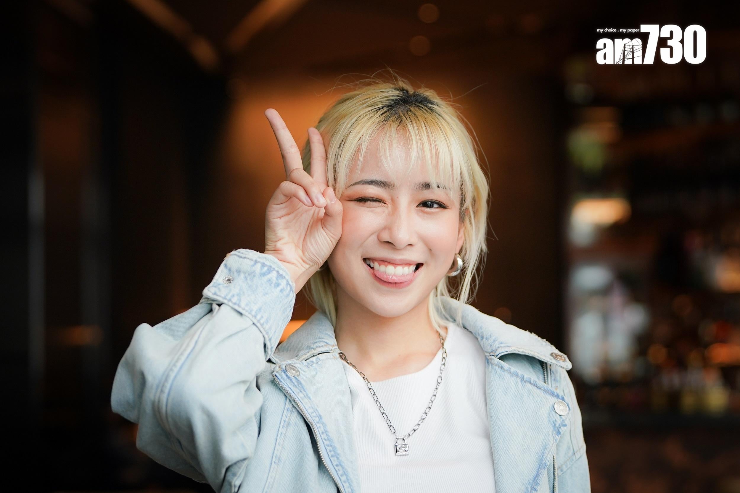 陳樂頤(阿左)被封為Queen of 飢餓與噪音。(李睿哲攝)