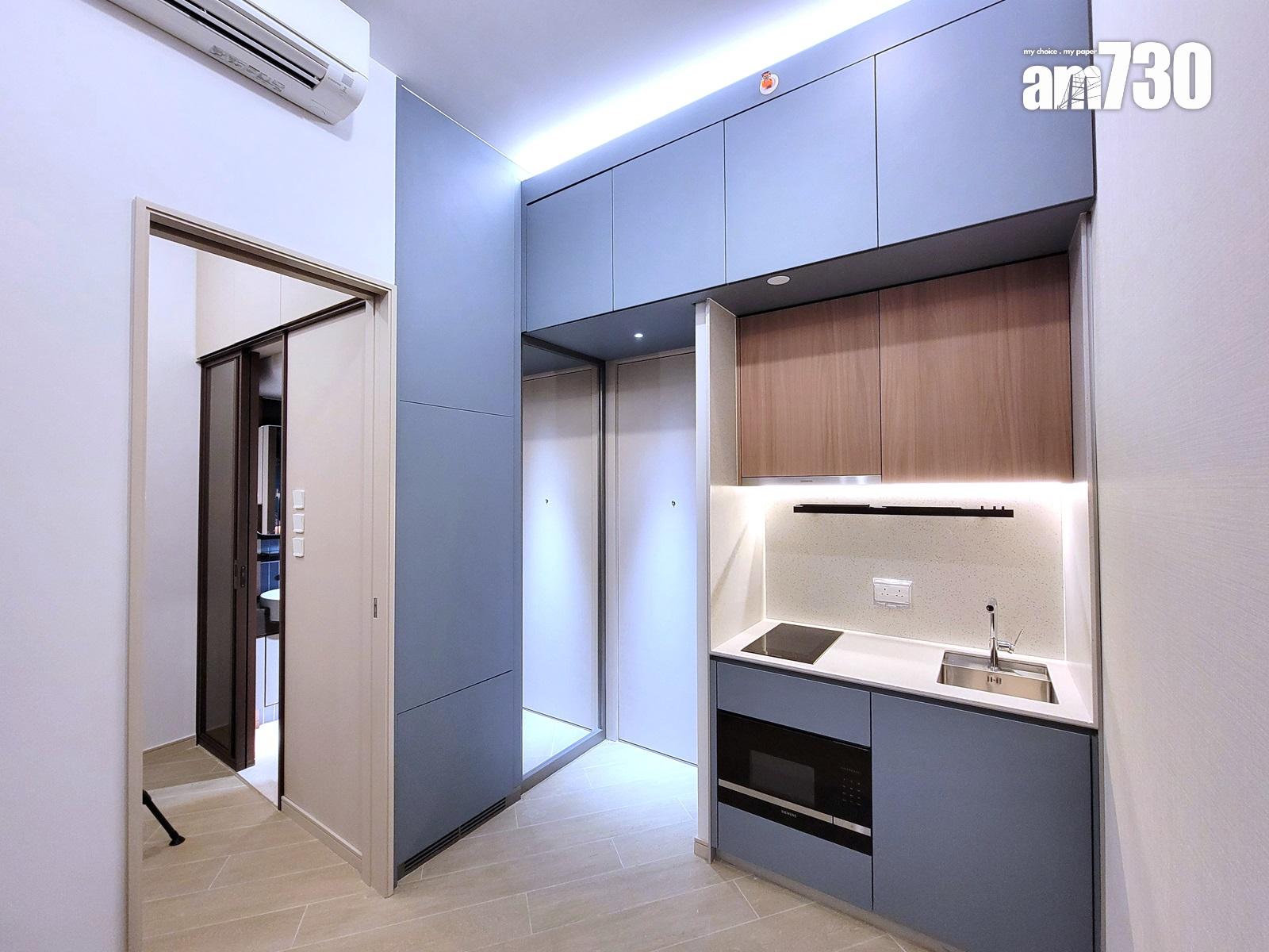 曉柏峰示範單位|247呎一房曝光 空間寸寸實用 廳房同向設計|多圖有片