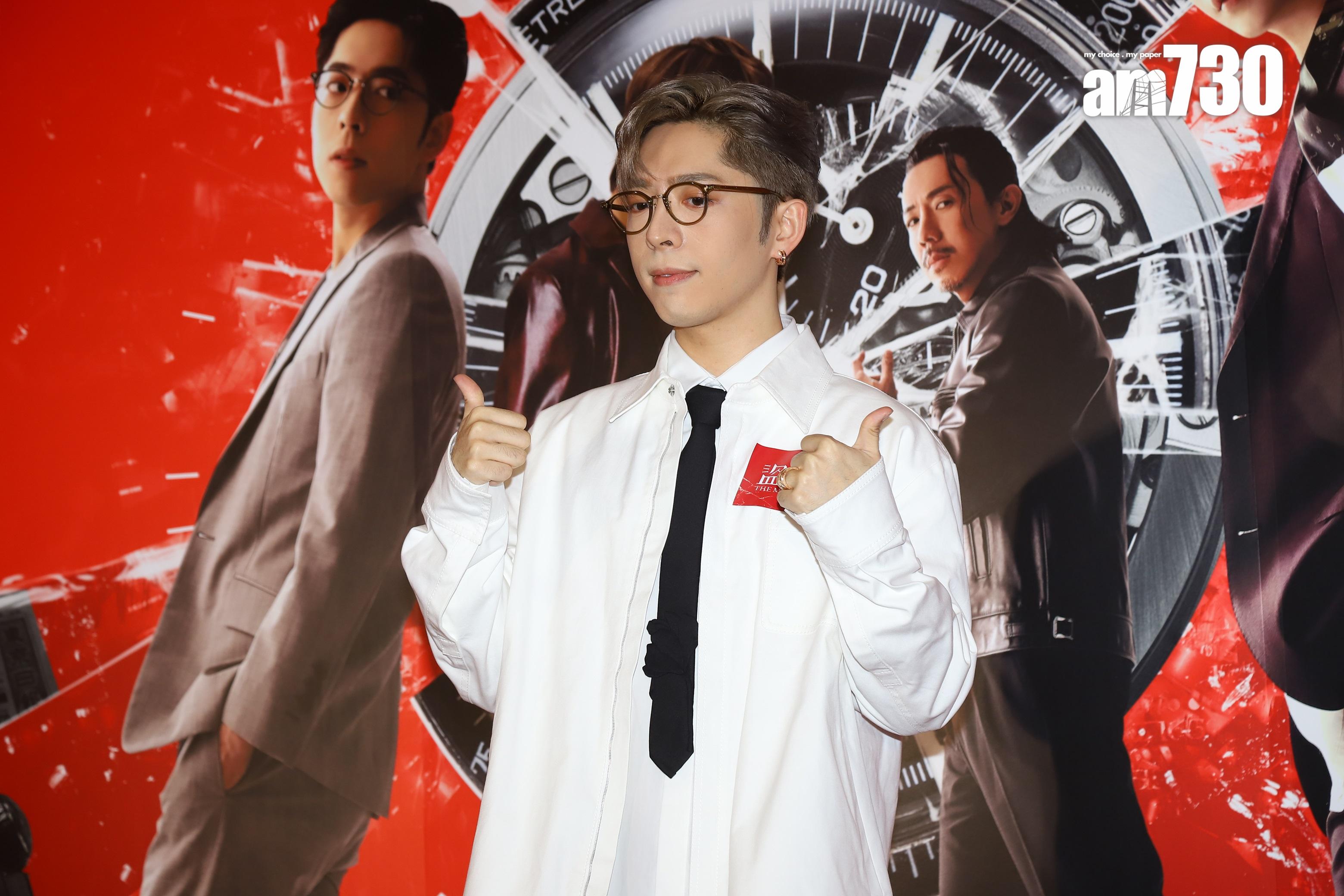 Edan出席《盜月者》首映禮。(羅錦鴻攝)