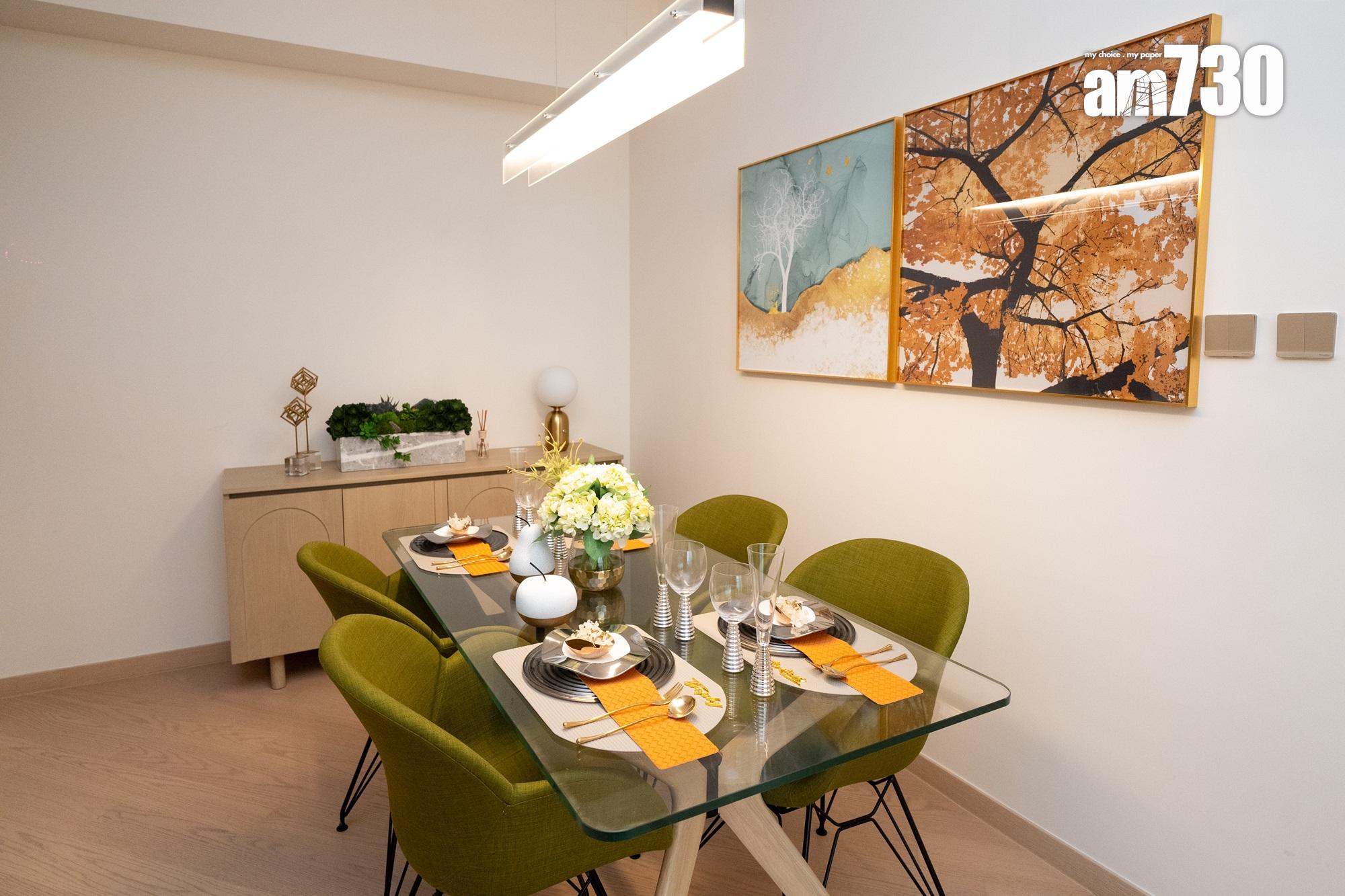 星凱·堤岸示範單位|676呎三房時尚型格 設有家庭健身房(多圖有片)|火炭新盤