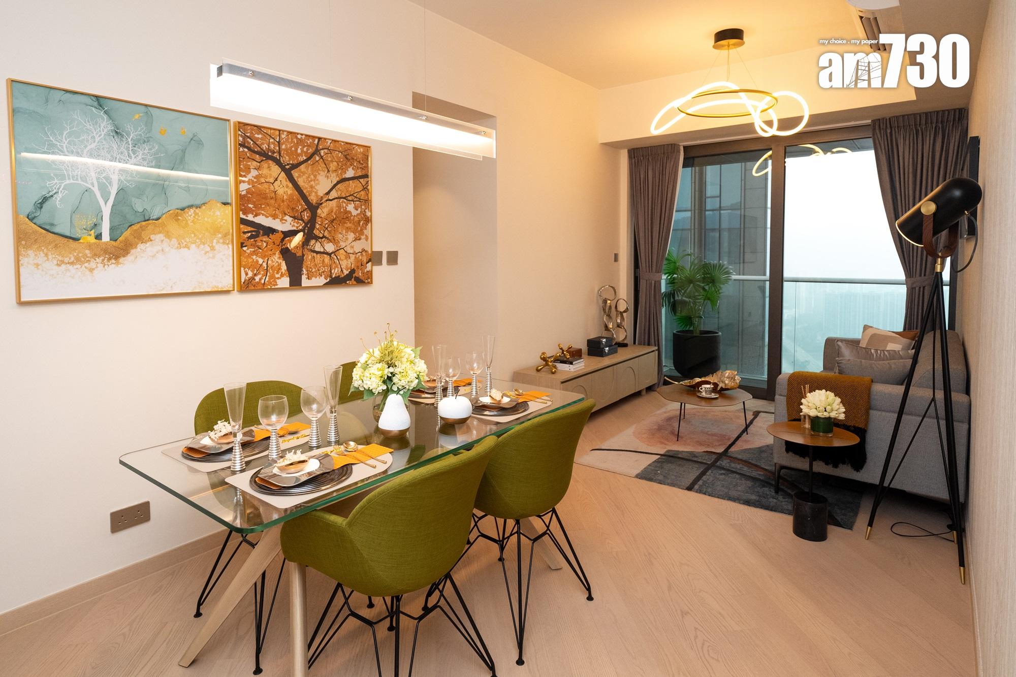 星凱·堤岸示範單位|676呎三房時尚型格 設有家庭健身房(多圖有片)|火炭新盤