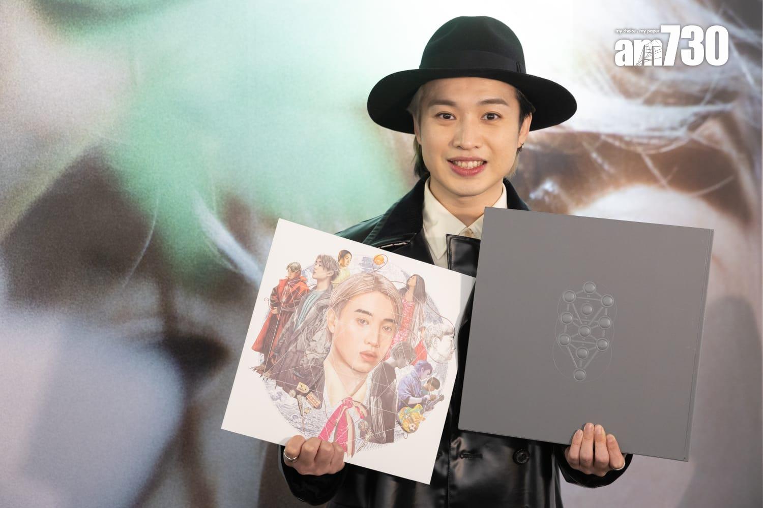 Jer柳應廷以個人歌手身份出道4年,今年圓夢推出首張黑膠唱片《I am the I》。