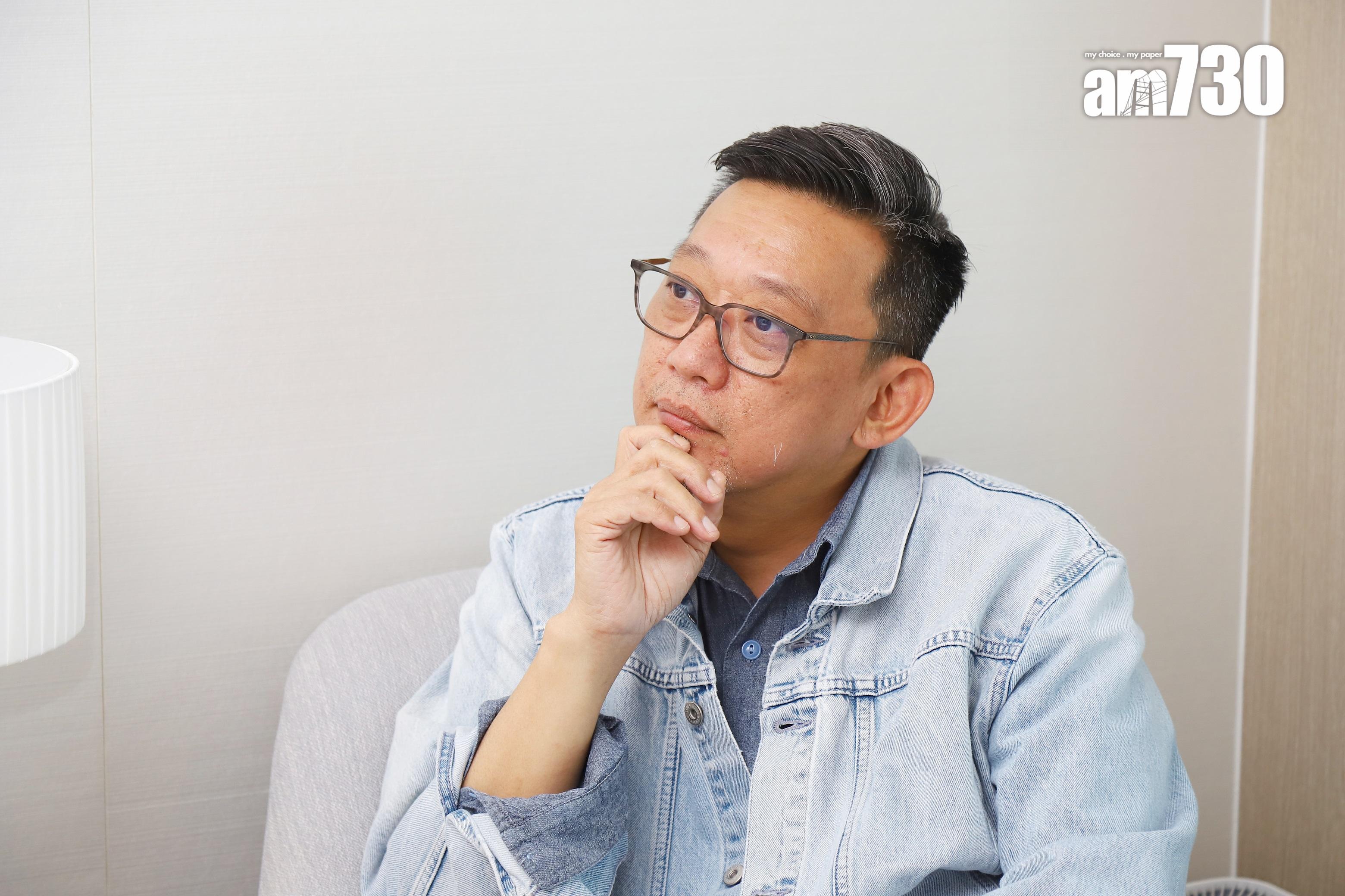 鄭保瑞認為已失去了的城塞，才可賦予濃濃的本土情懷。(羅錦鴻攝)