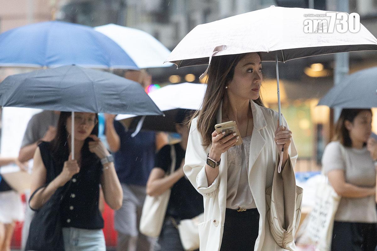 本港連日有雨。(資料圖片/蘇文傑攝)