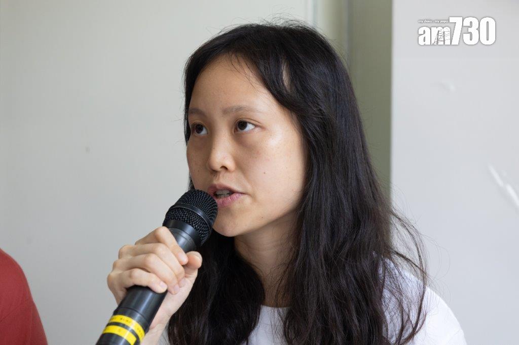 葵涌劏房街坊會、低碳想創坊聯合在過去七月就暑熱天氣對葵青區不適切居所住戶進行溫度調查,今公布結果。(蘇文傑攝)