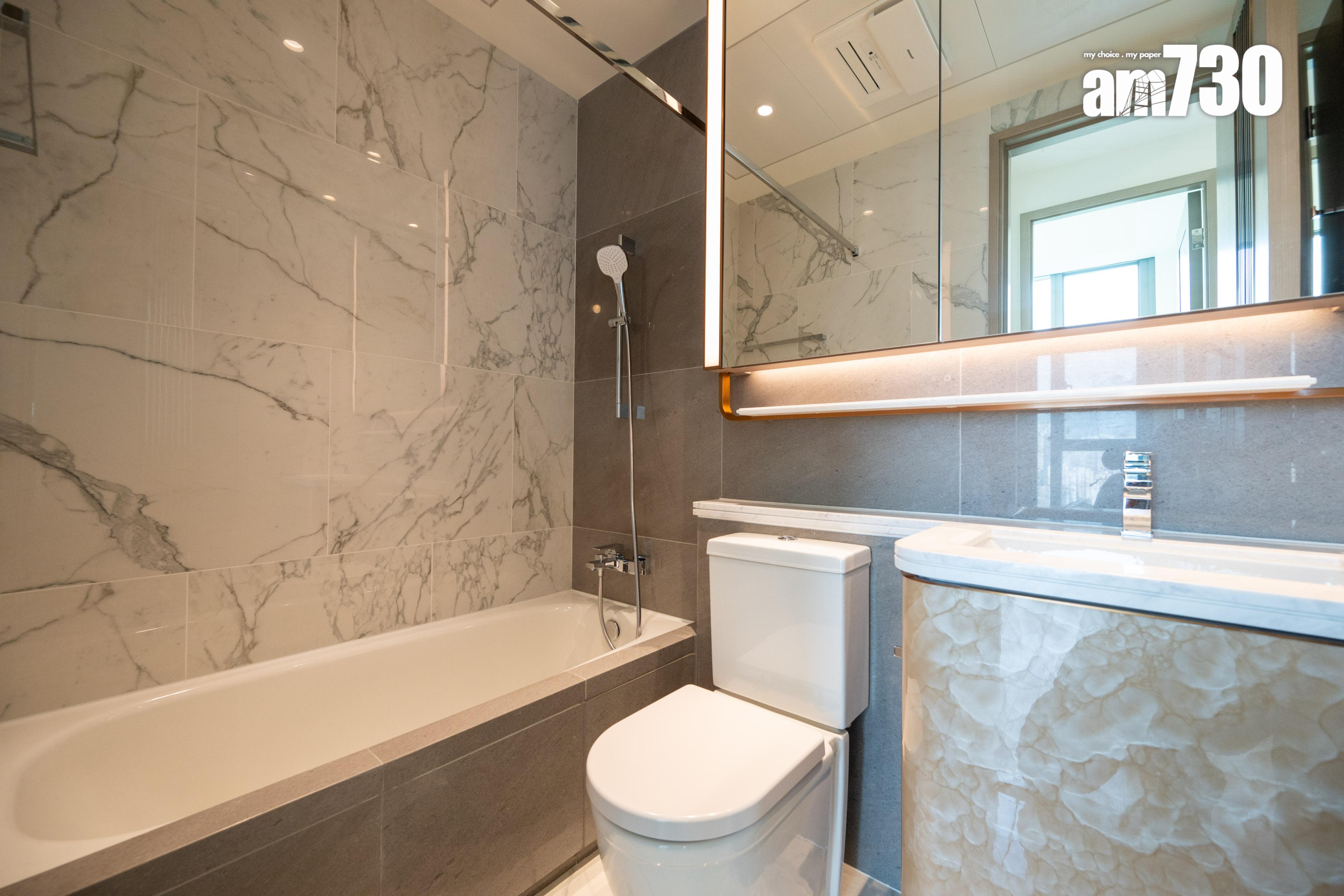 KOKO ROSSO和KOKO MARE兩房現樓示範單位有得睇 梗廚設計適合家庭客(多圖有片)|藍田新盤