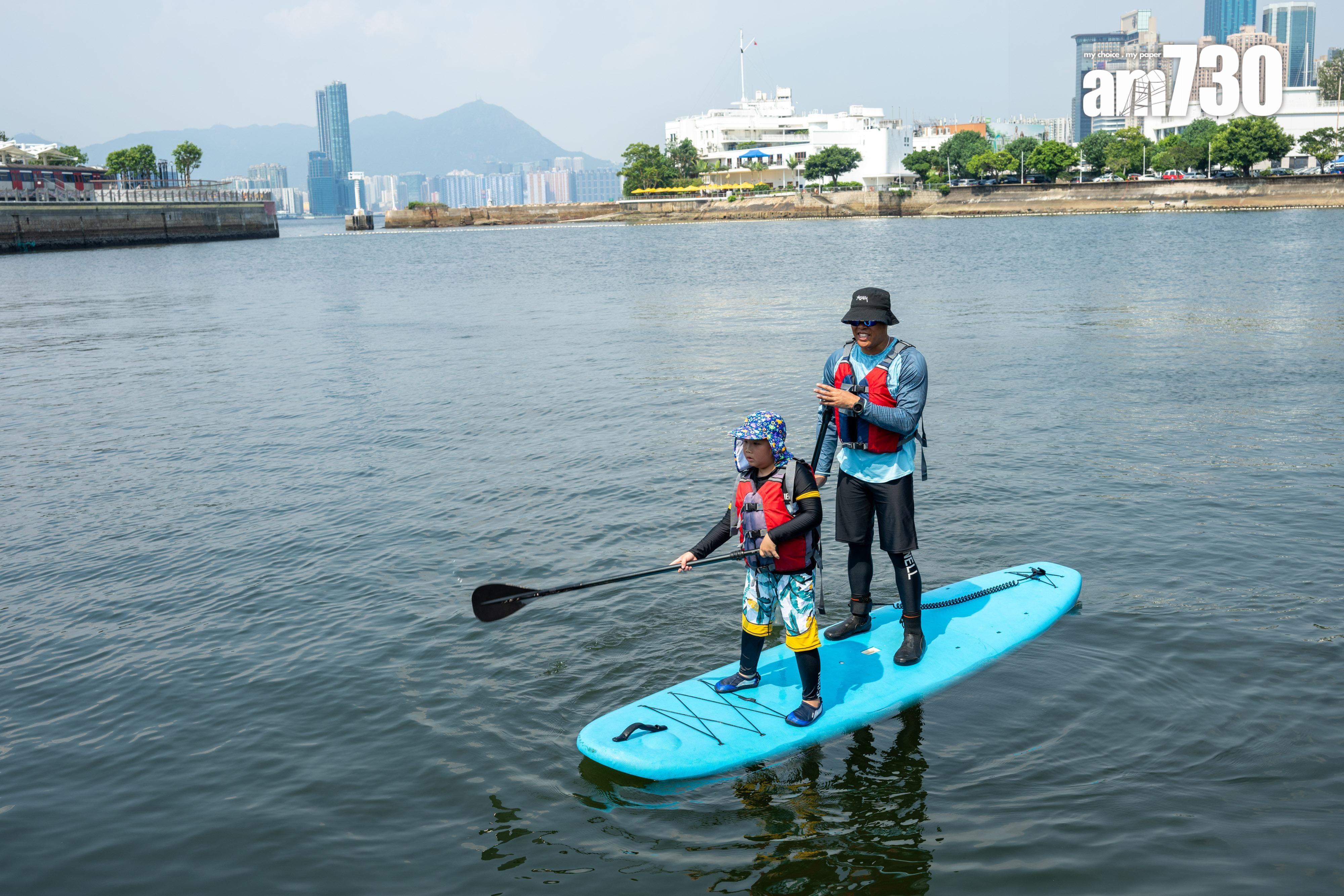 遊樂場協會海洋新幹線水上活動中心未來將增辦水陸運動嘉年華等活動（陳奕釗攝）