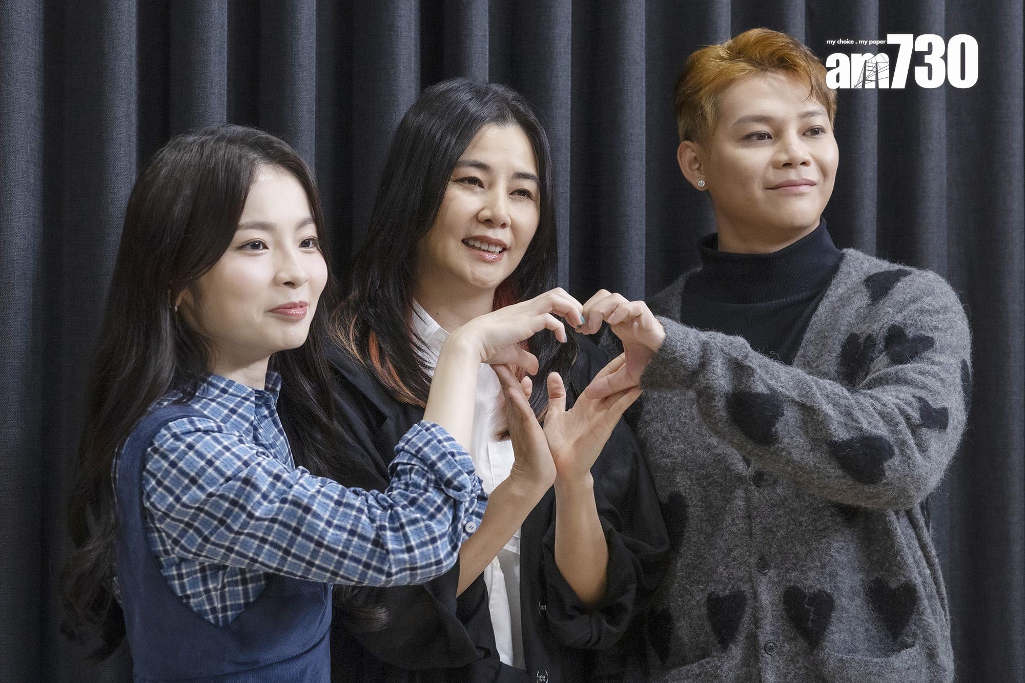 蒙嘉慧笑言跟不上保錡和陳海寧的跳掣式對話。(蘇文傑攝)