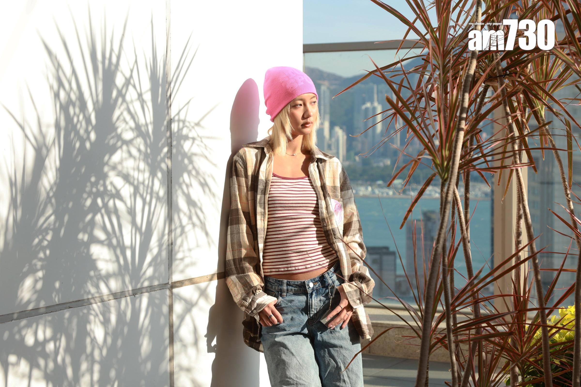 Marf邱彥筒予人獨立堅強的印象，她坦言面對家人男友時，最易觸發脆弱點。(羅錦鴻攝)