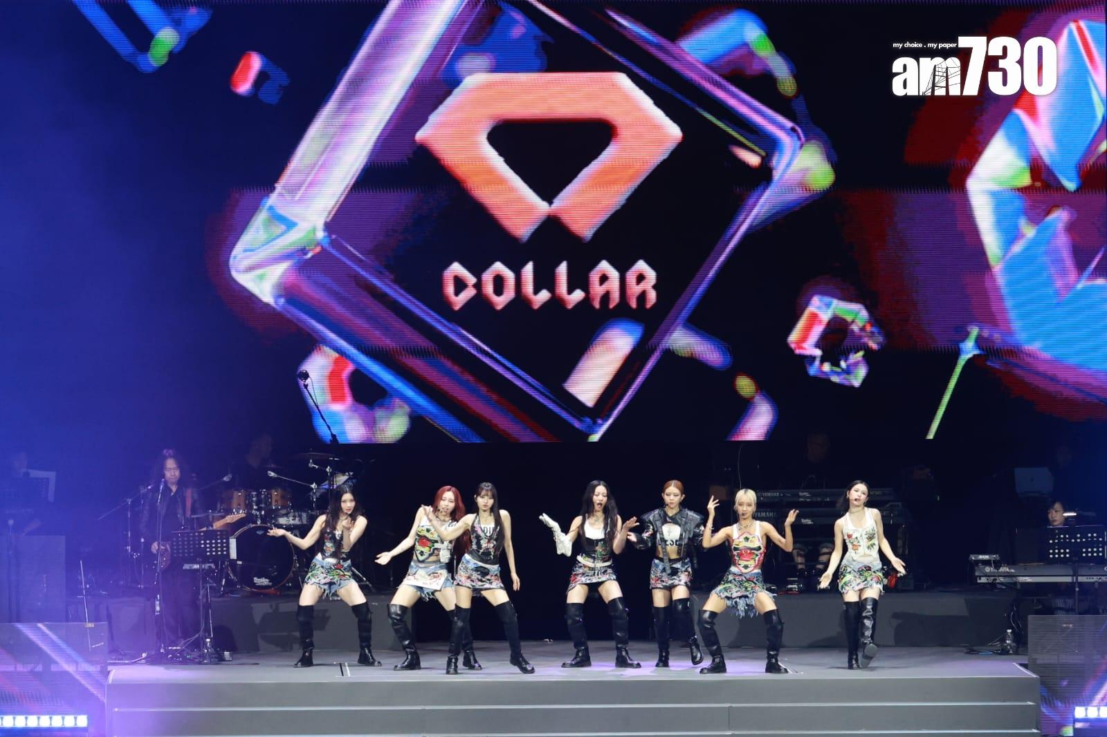 COLLAR與4EVE有crossover。(羅錦鴻攝)