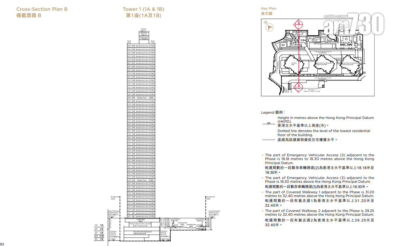 GRAND SEASONS上樓書 一房特色戶面積283呎起|將軍澳新盤