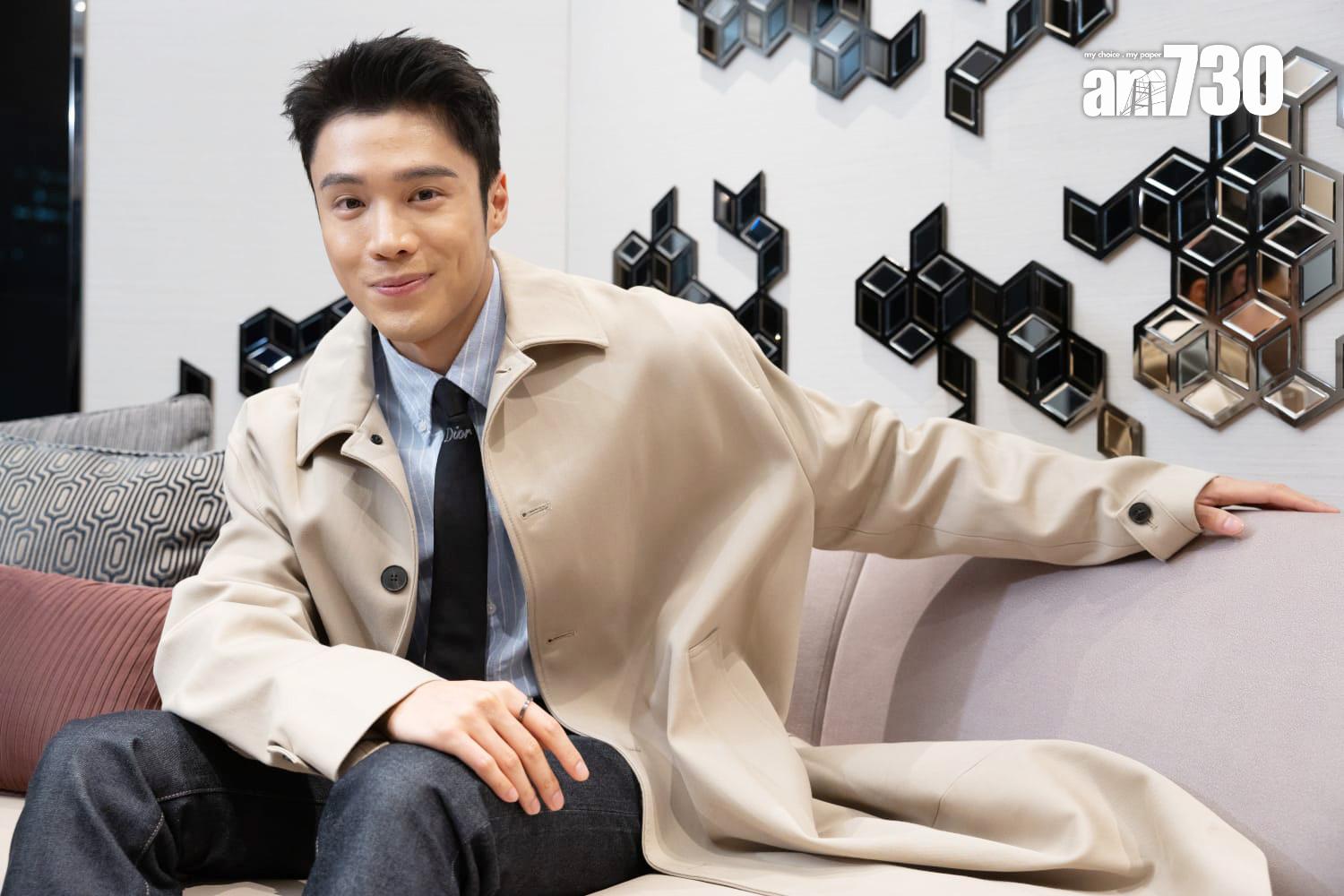 丁子朗表示可能有機會在日本開展覽。(蘇文傑攝)