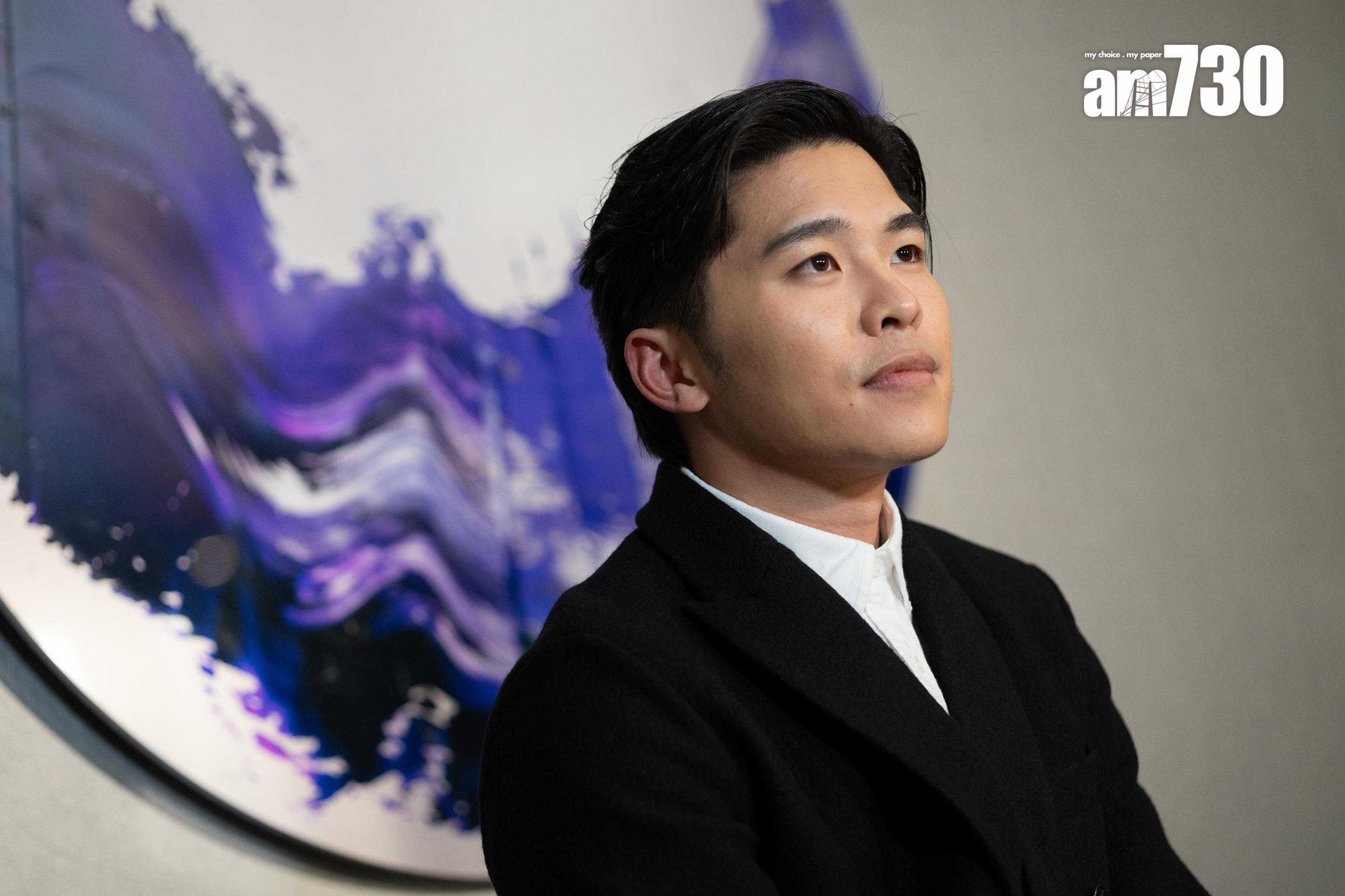 游學修認為《看我今天怎麼說》觸及身份認同、面對挫折和抉擇等課題，所有人都會有共鳴。(蘇文傑攝)