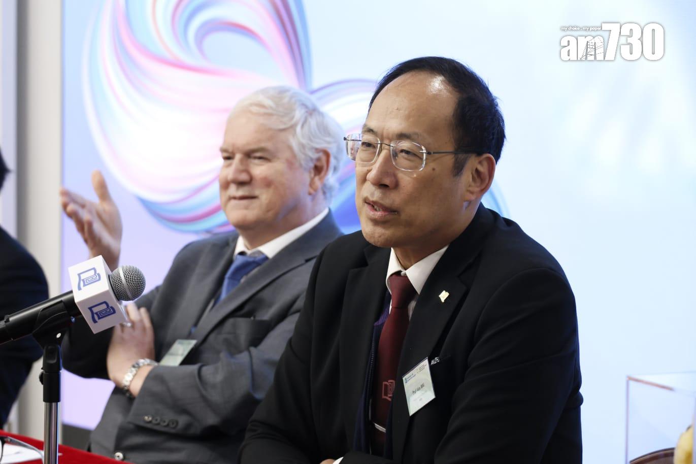 浸大校長兼新醫學院籌備委員會召集人衛炳江。(林俊源攝)