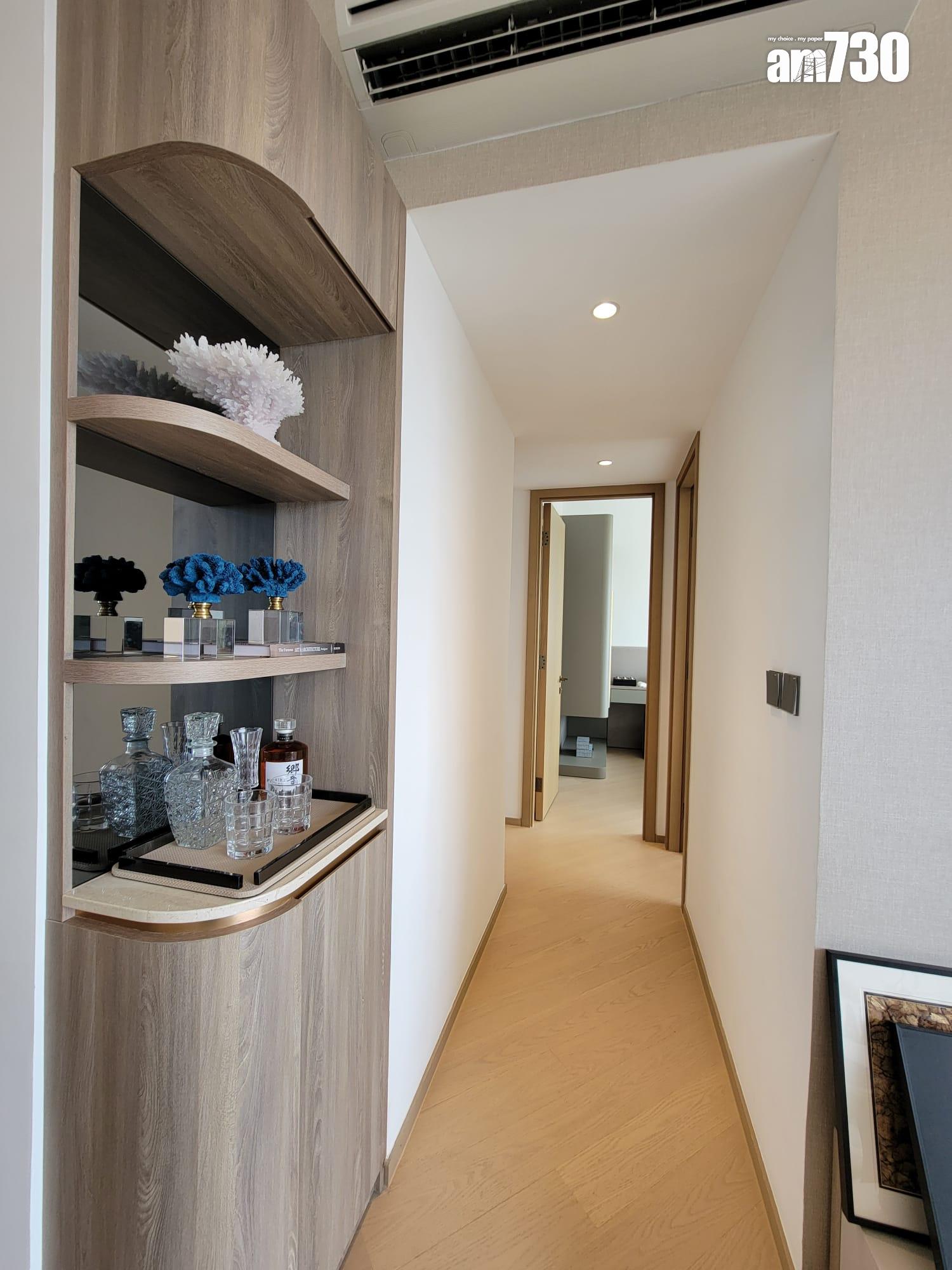 文曜示範單位|904呎現樓三房採大地色系主調 外望開揚市景(多圖有片)|九龍城新盤