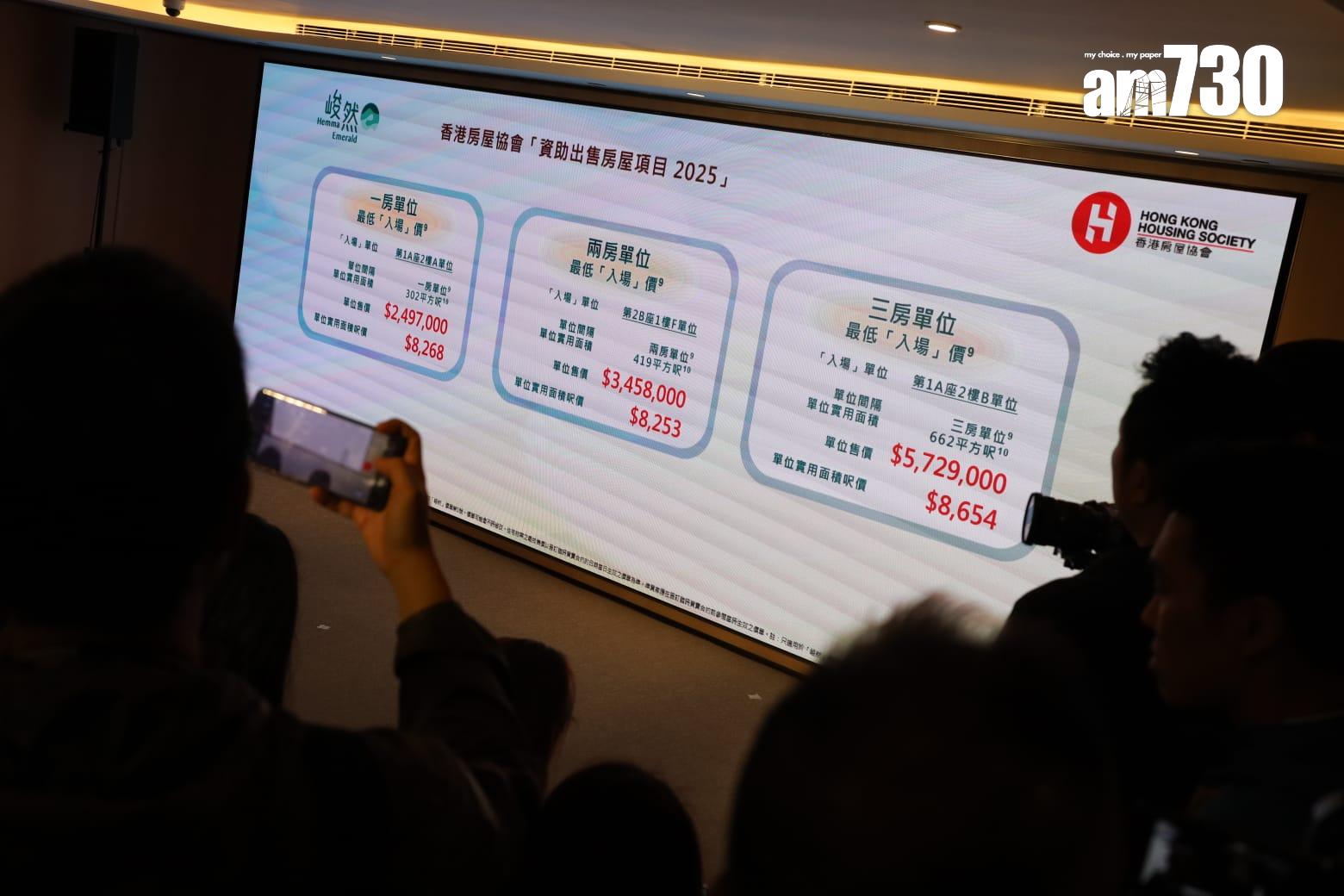 房協兩居屋昨截至申請 收逾1.7萬申請 超額認購近10倍 | am730