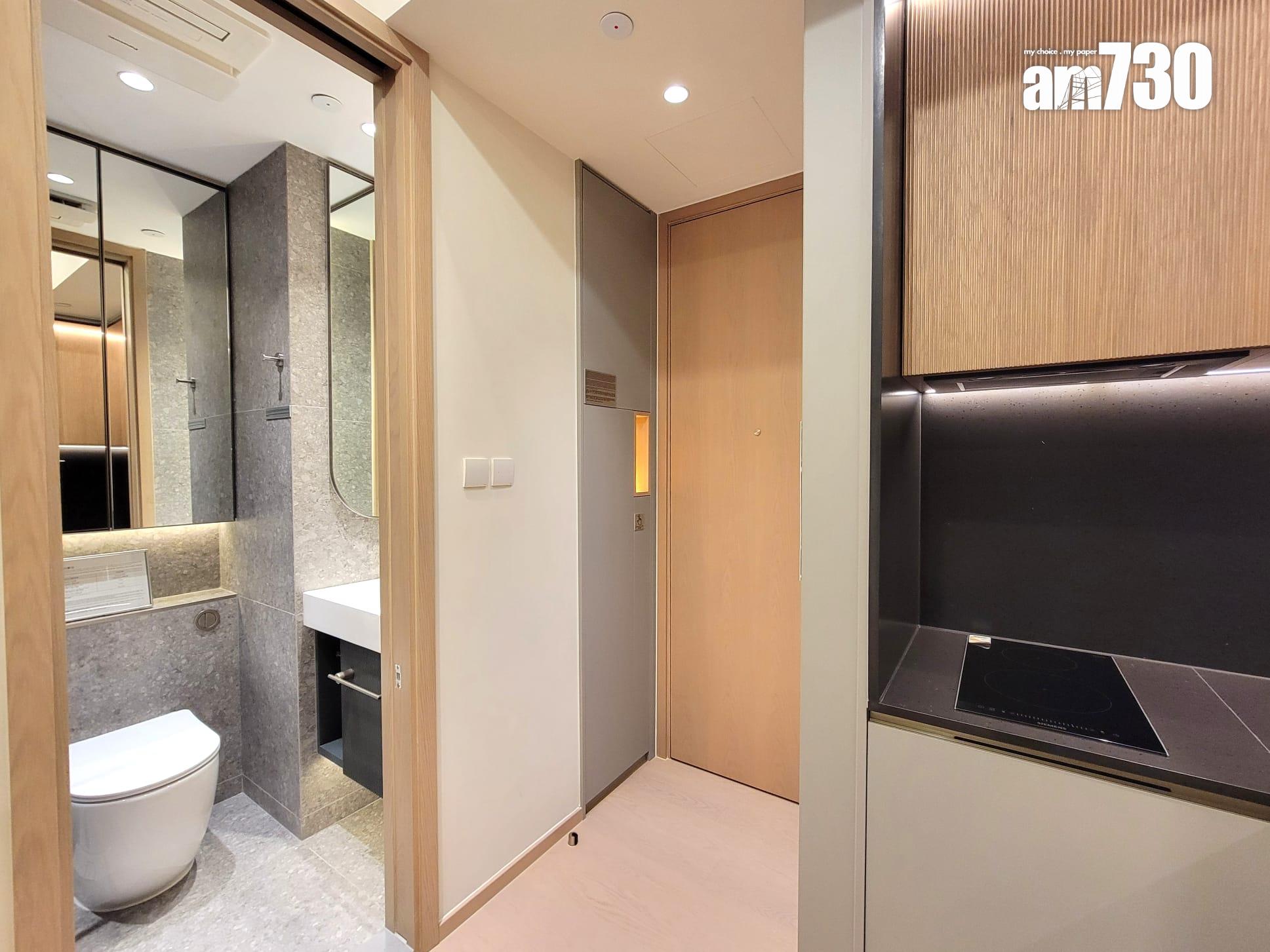 UNI Residence示範單位|293呎一房 高樓底空間感足(多圖有片)|大圍新盤