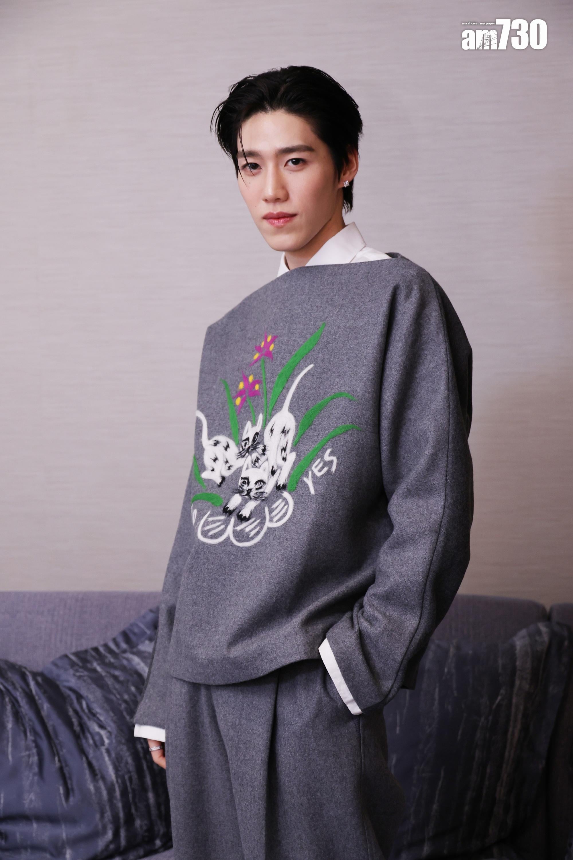 PP Krit身材高佻，正式做演員之前，早已是泰國人氣model。(羅錦鴻攝)