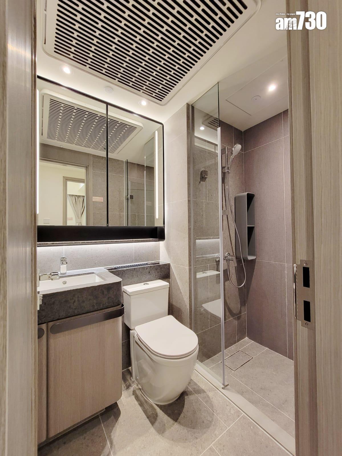 NOVO LAND示範單位|402呎及456呎無改動兩房 收納式摺疊餐桌滿足不同空間需求 (多圖有片)|屯門新盤