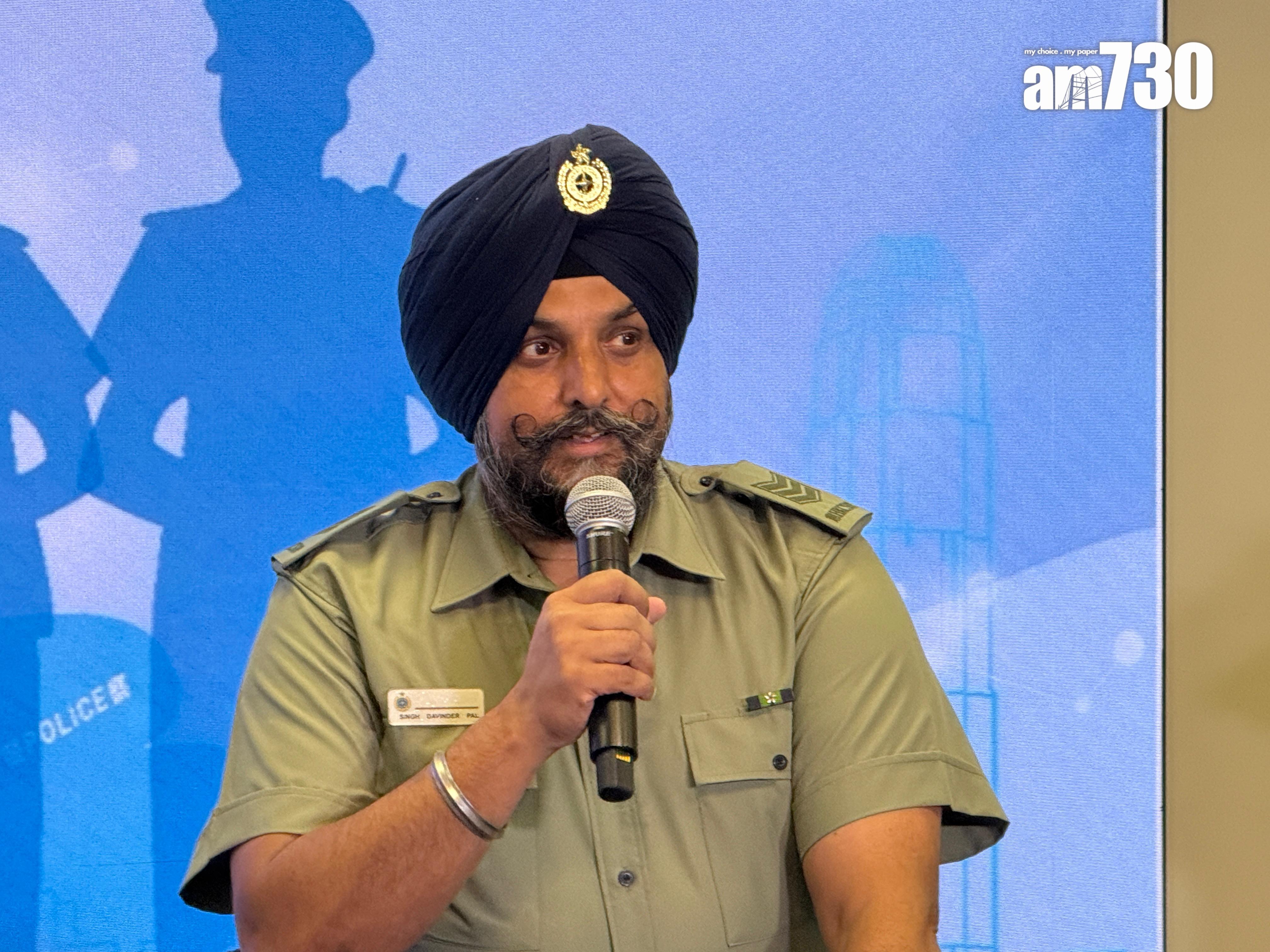 阿達父親Singh Davinder-pal(阿pal)是從事懲教署。(鄧昊輝攝)