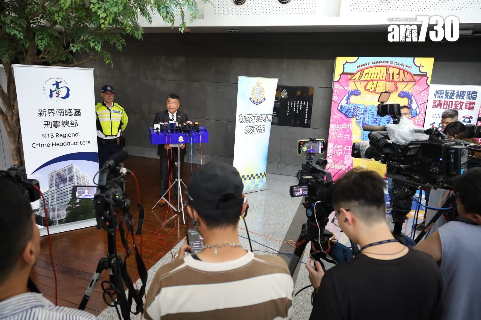 高德網約車黑工,五旬漢涉串謀詐騙被捕,警通緝3人包括司機車主。(鍾式明攝)