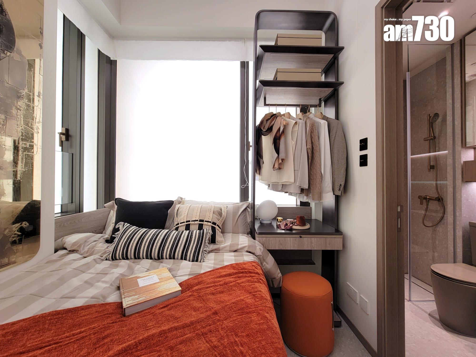 瑧博示範單位|607呎連裝修三房套戶 高樓底空間優勢(多圖有片)|九龍城新盤