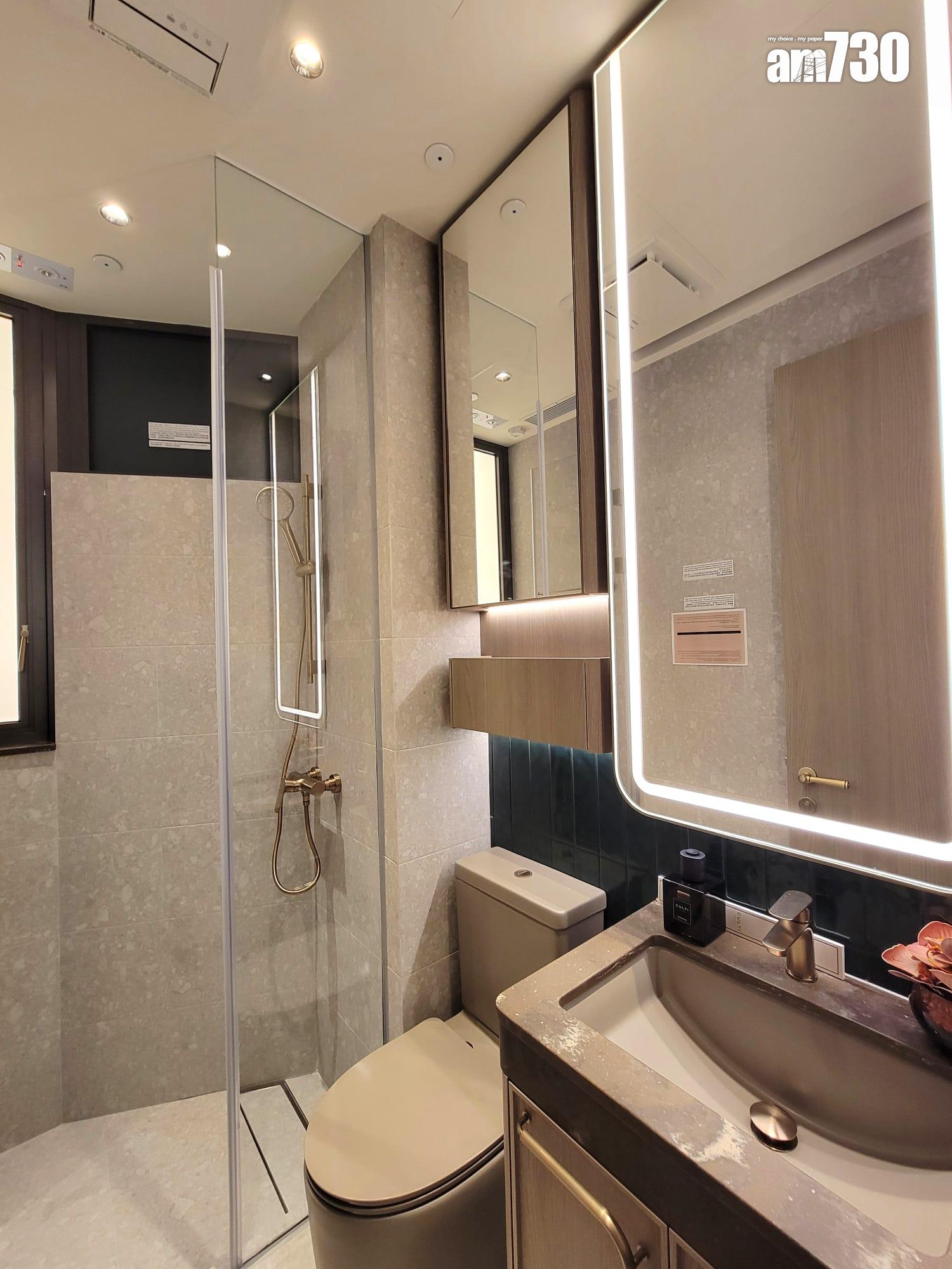 瑧博示範單位|607呎連裝修三房套戶 高樓底空間優勢(多圖有片)|九龍城新盤