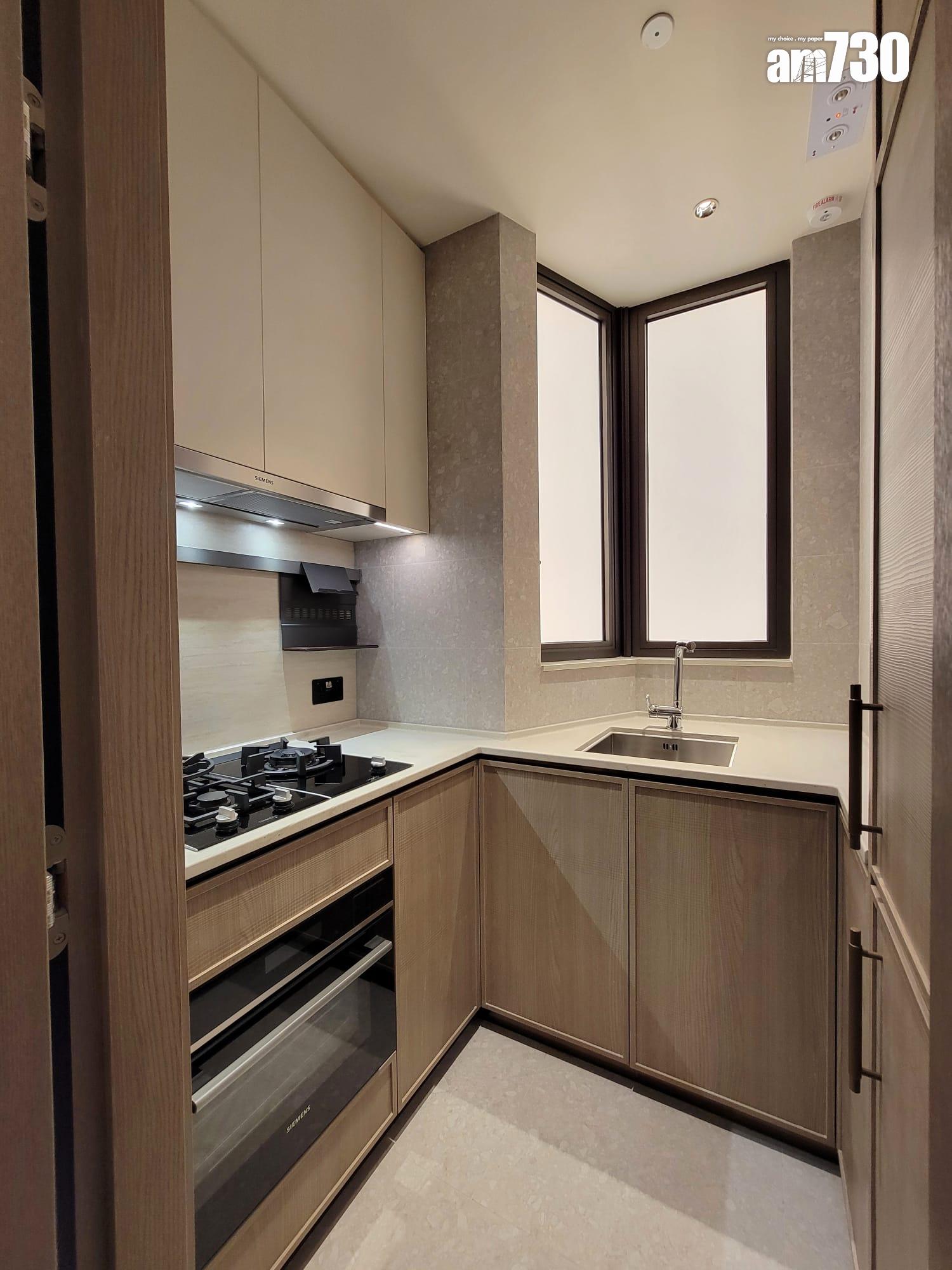 瑧博示範單位|607呎連裝修三房套戶 高樓底空間優勢(多圖有片)|九龍城新盤