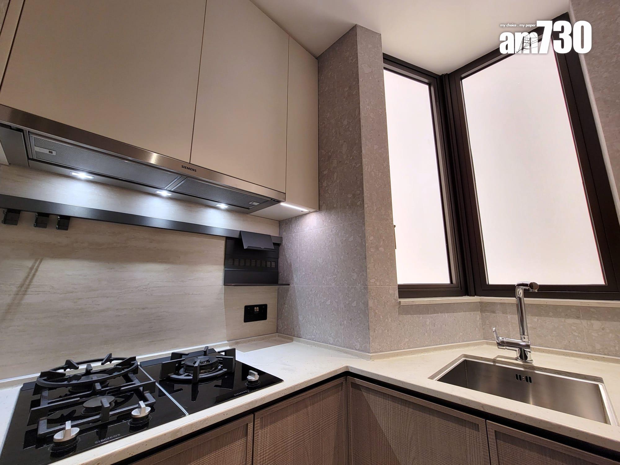 瑧博示範單位|607呎連裝修三房套戶 高樓底空間優勢(多圖有片)|九龍城新盤