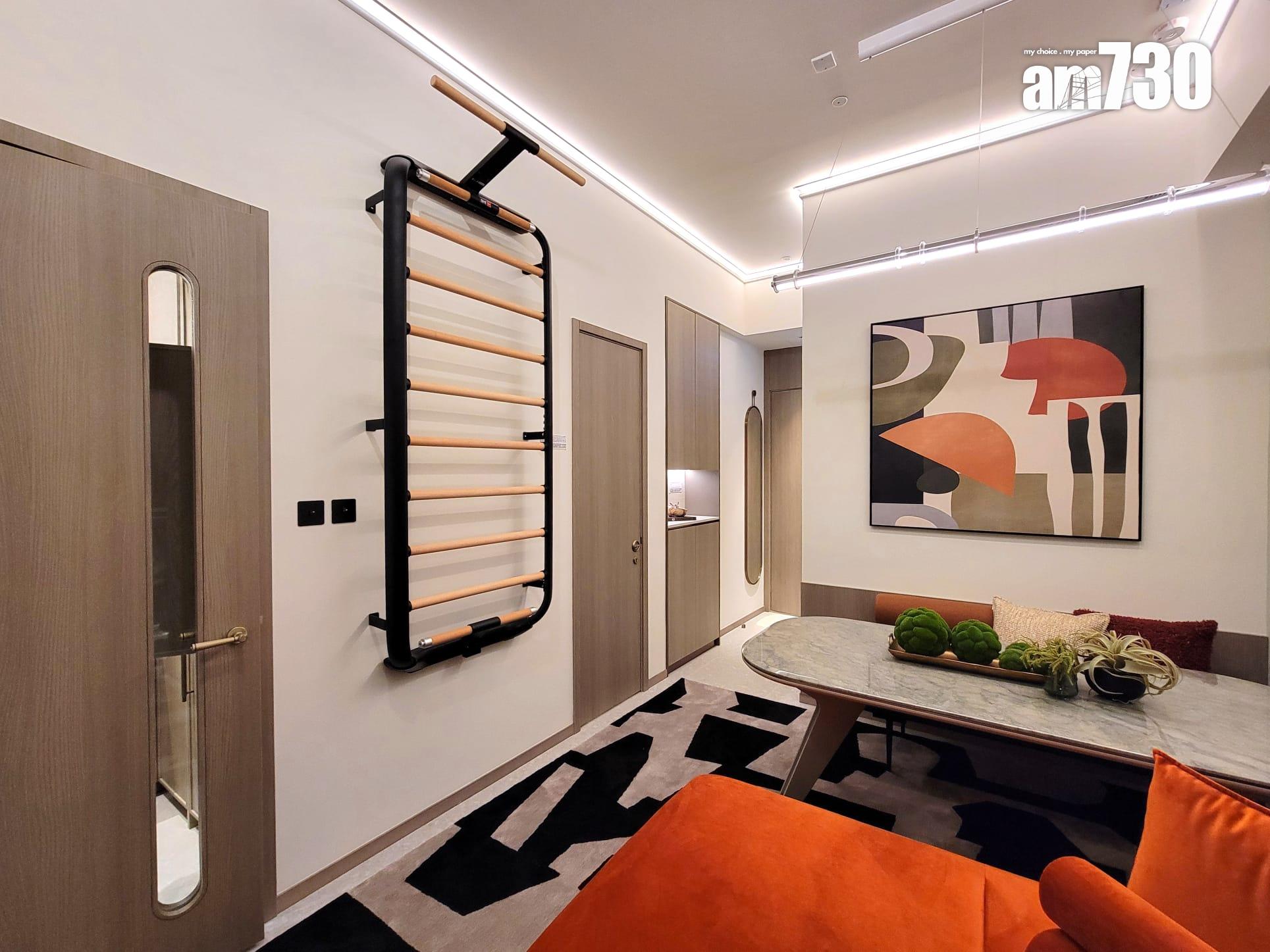 瑧博示範單位|607呎連裝修三房套戶 高樓底空間優勢(多圖有片)|九龍城新盤