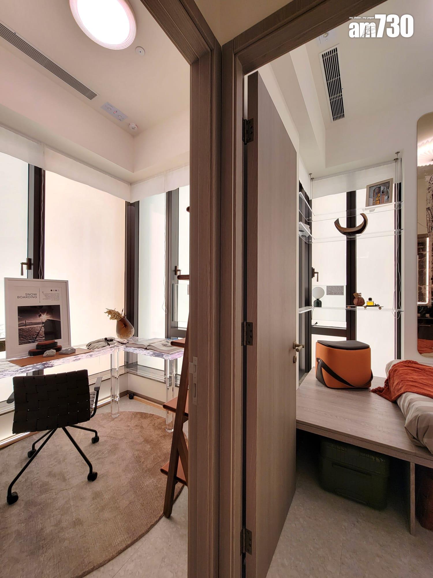 瑧博示範單位|607呎連裝修三房套戶 高樓底空間優勢(多圖有片)|九龍城新盤