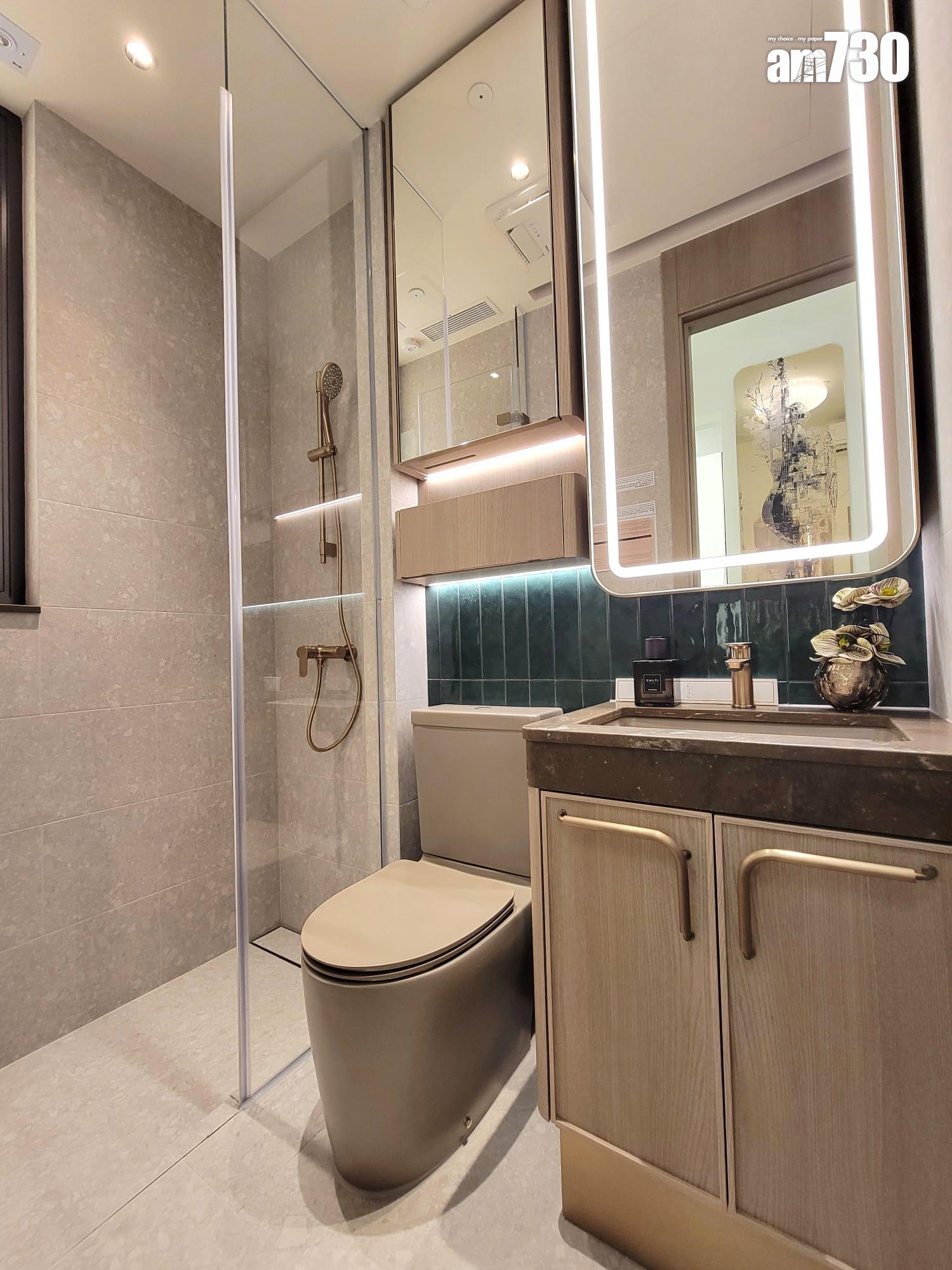 瑧博示範單位|607呎連裝修三房套戶 高樓底空間優勢(多圖有片)|九龍城新盤